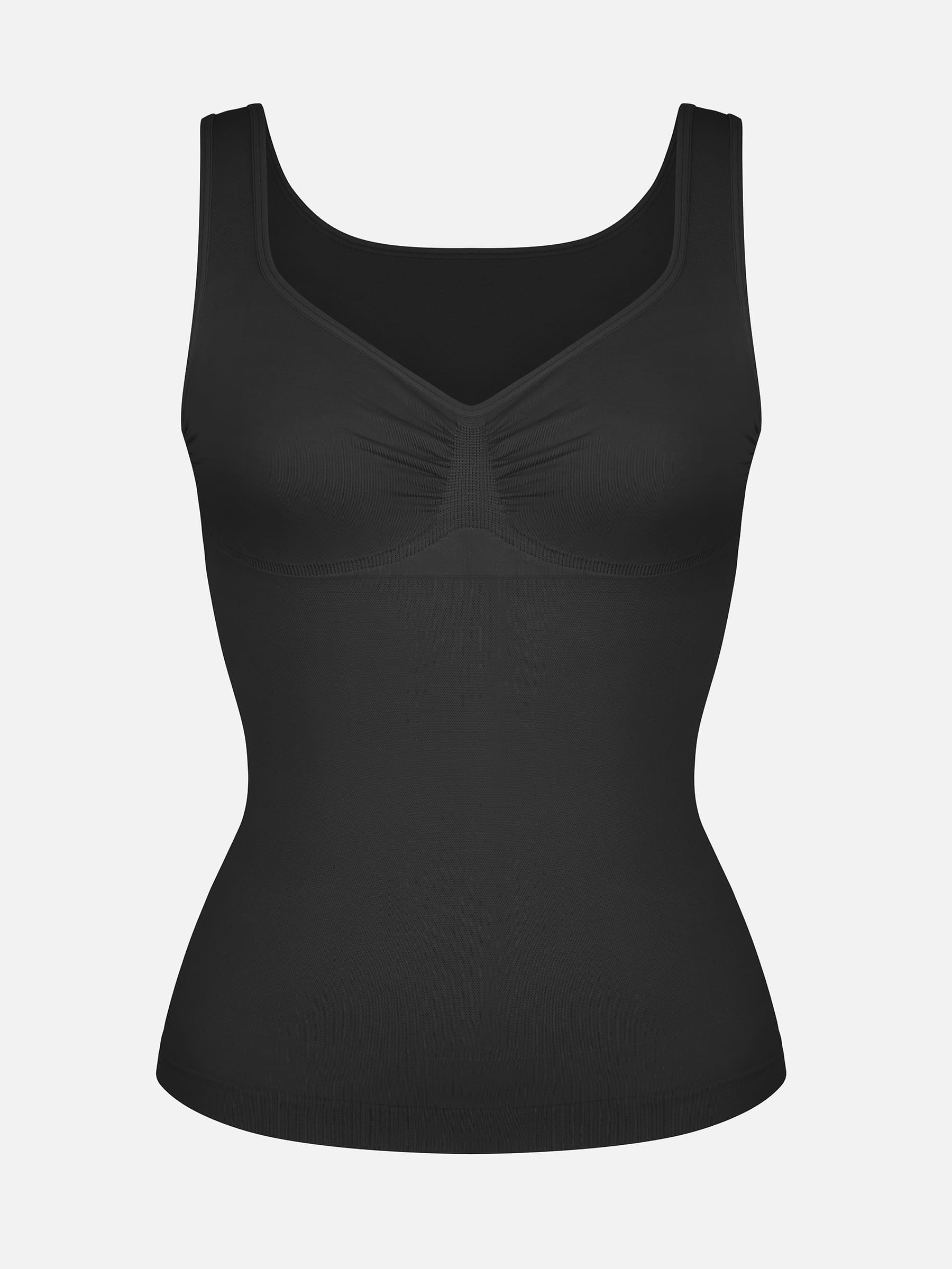 Feelingirl Bust Support Waist and Abdomen Control Shape Wide Straps Tank Top