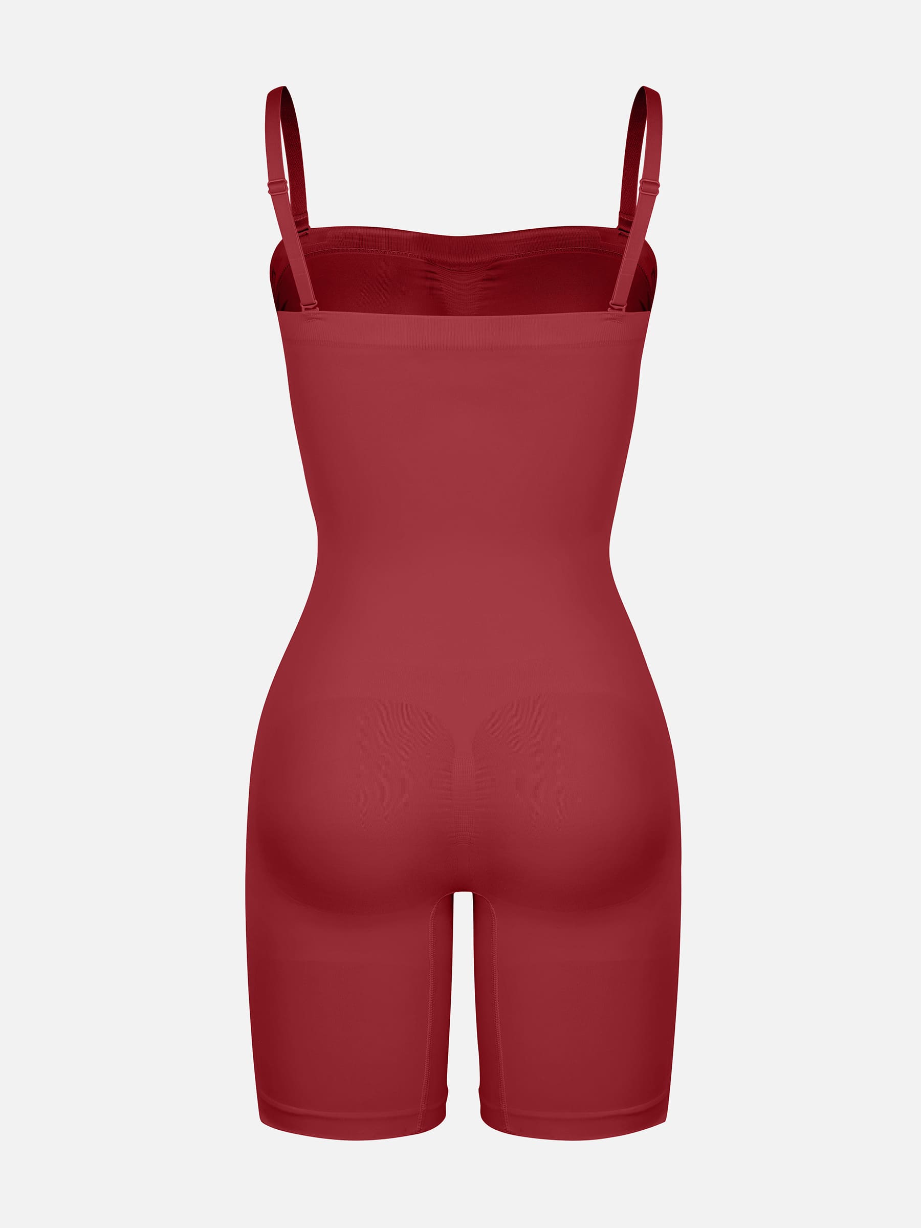 Feelingirl Strapless Seamless Bodysuit with Removable Straps