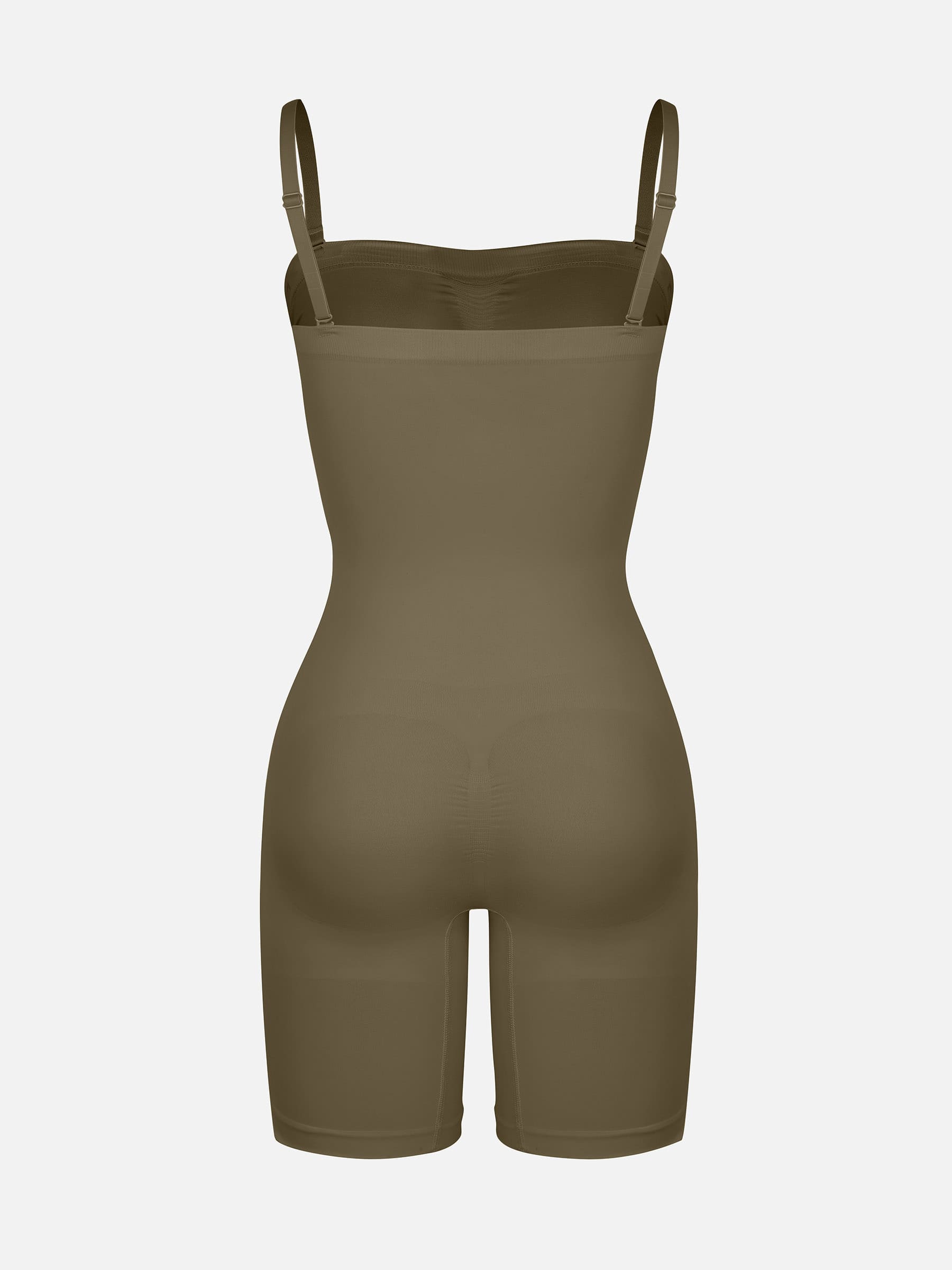 Feelingirl Strapless Seamless Bodysuit with Removable Straps