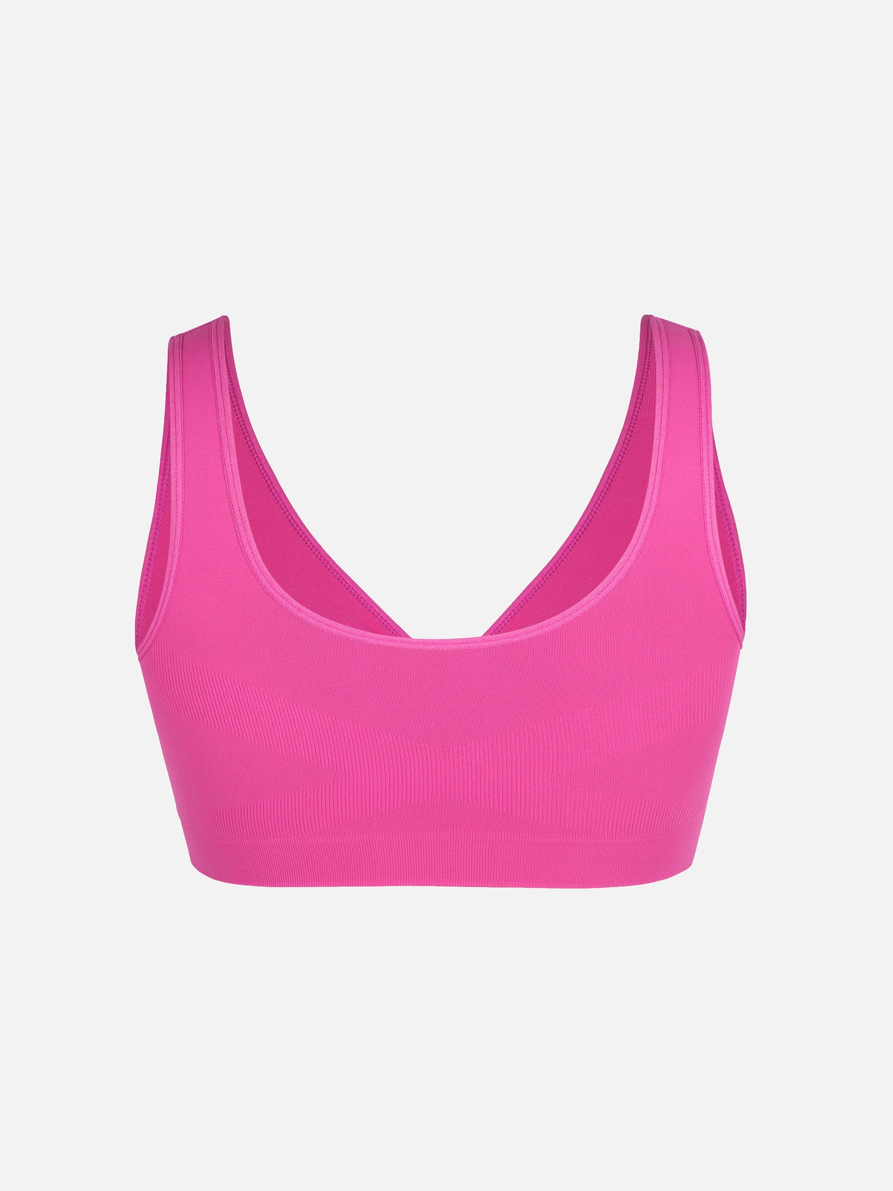 Feelingirl Seamless Wide Straps Bra & Seamless Tummy Control Brief Set