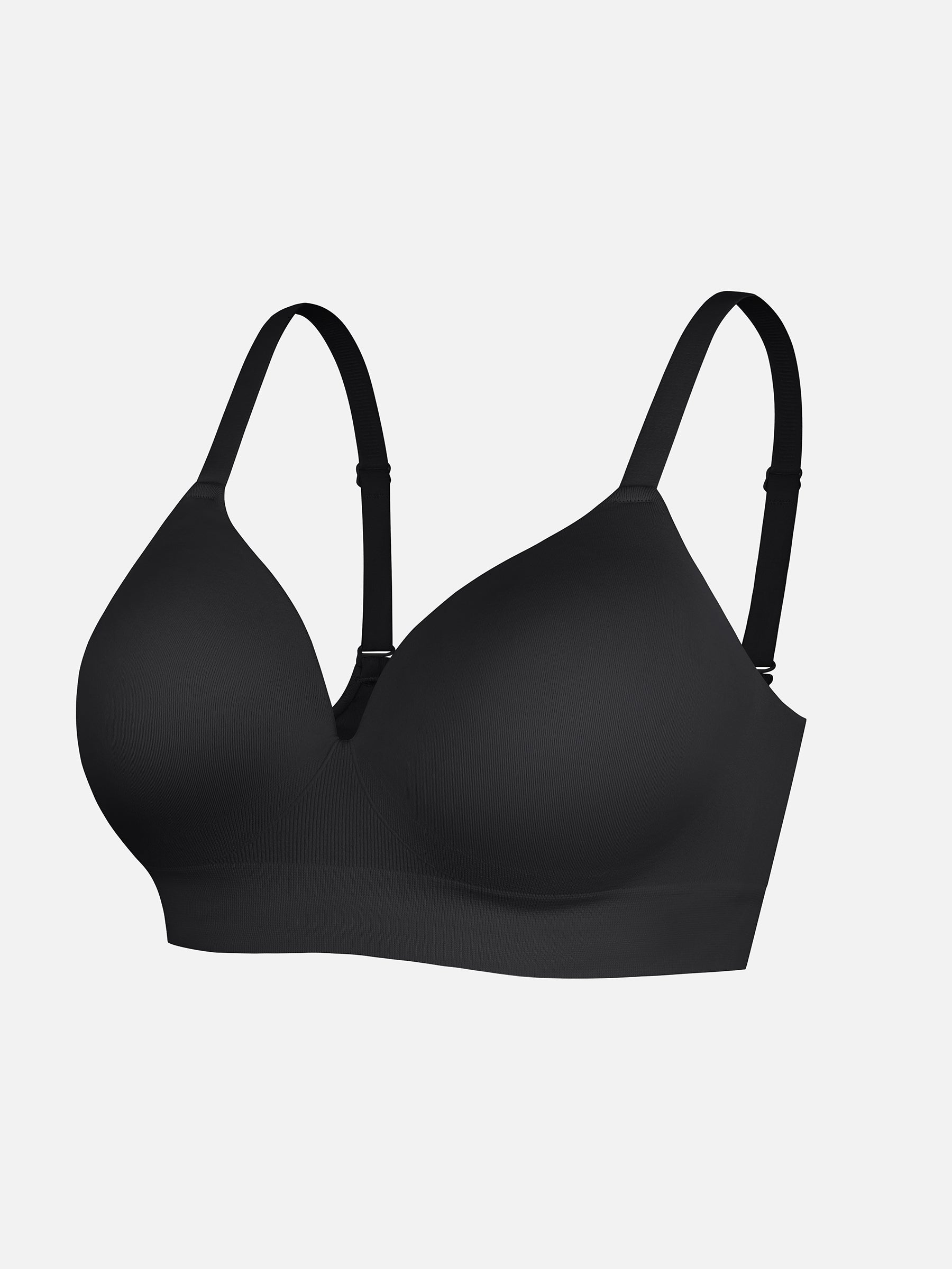 Feelingirl Wireless Push-Up Seamless Full Coverage Bra Bundle