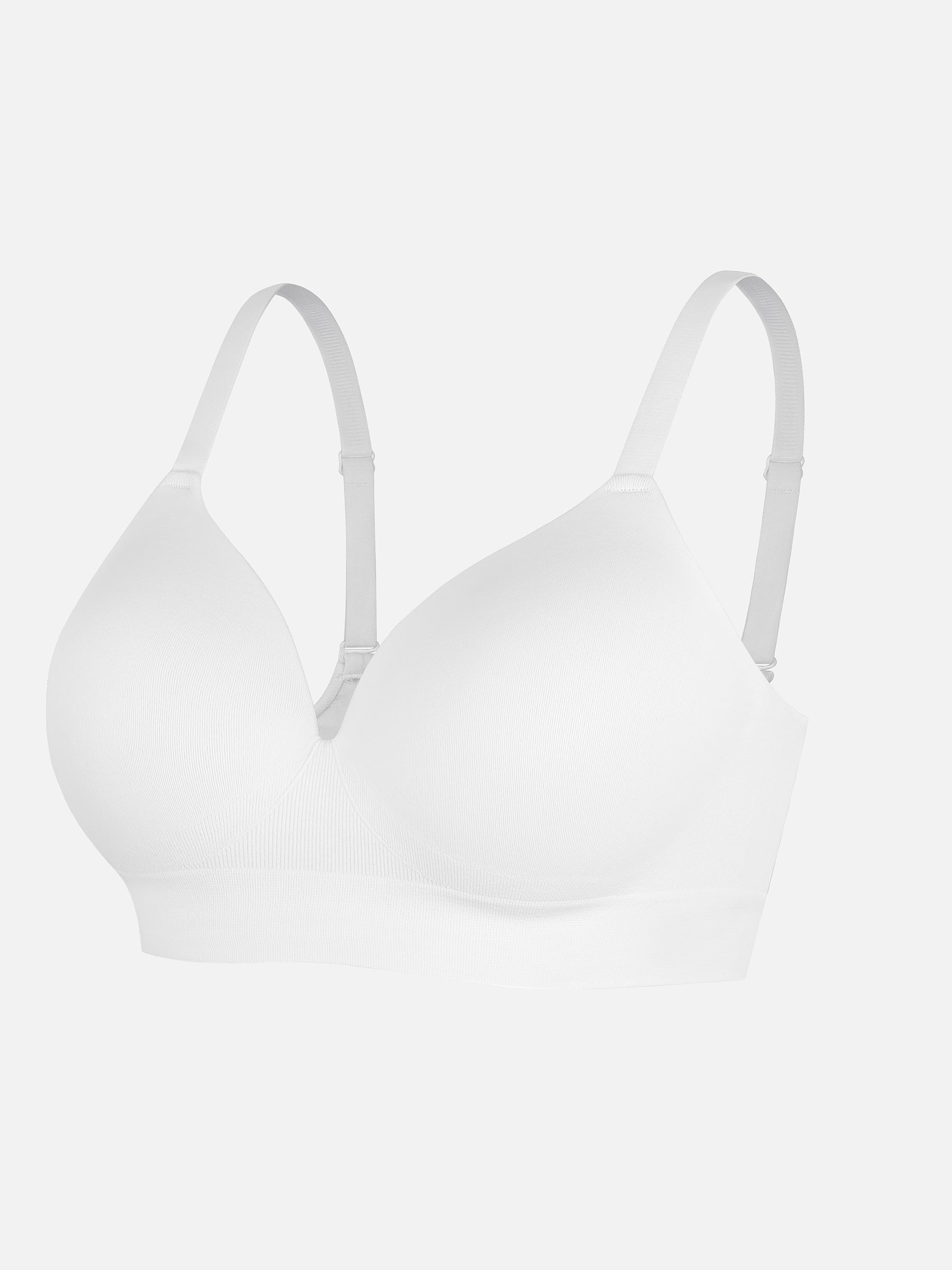 Feelingirl Wireless Push-Up Seamless Full Coverage Bra Bundle