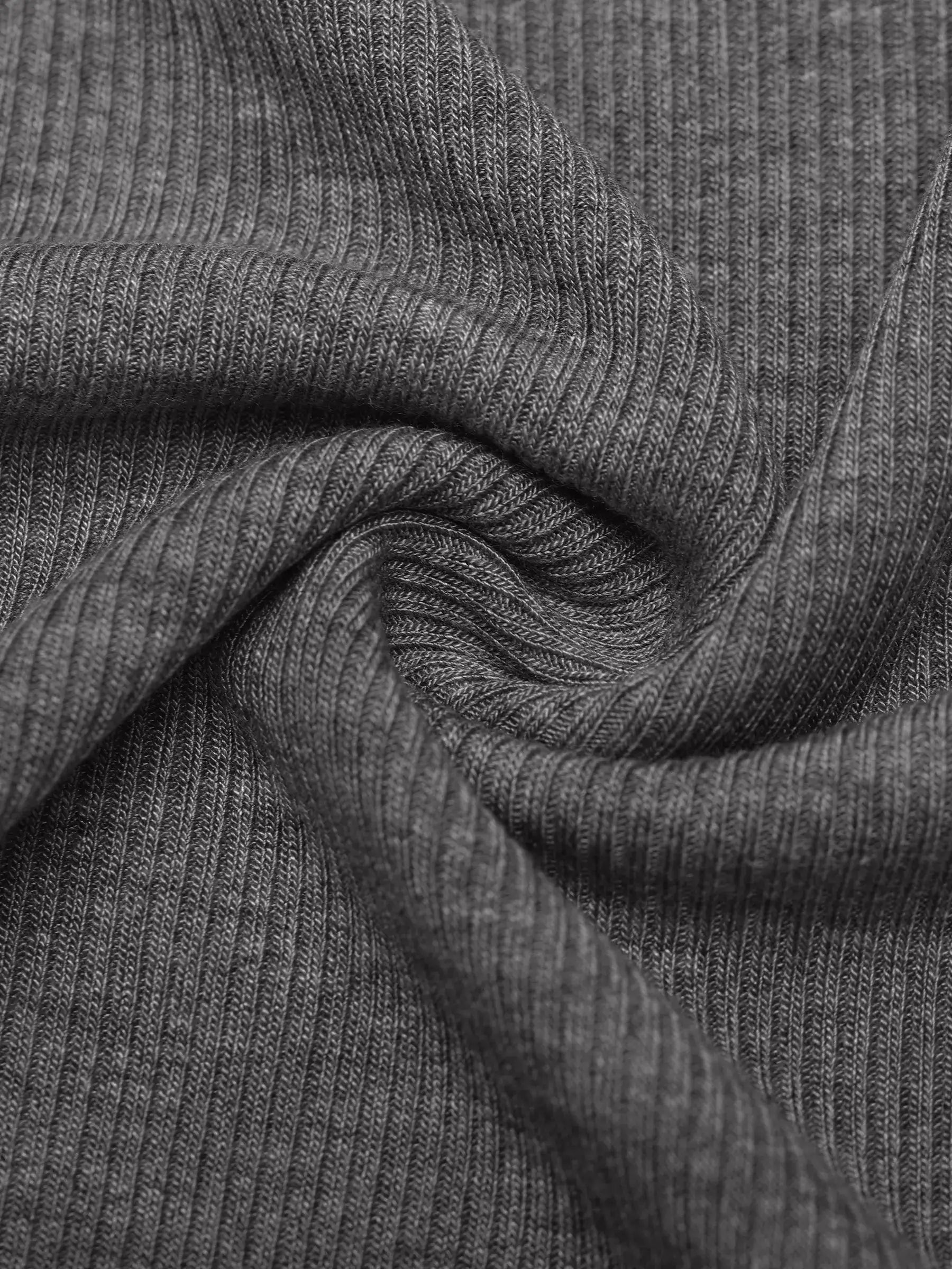 Feelingirl Breathable Ribbed Sleeveless Tank Top