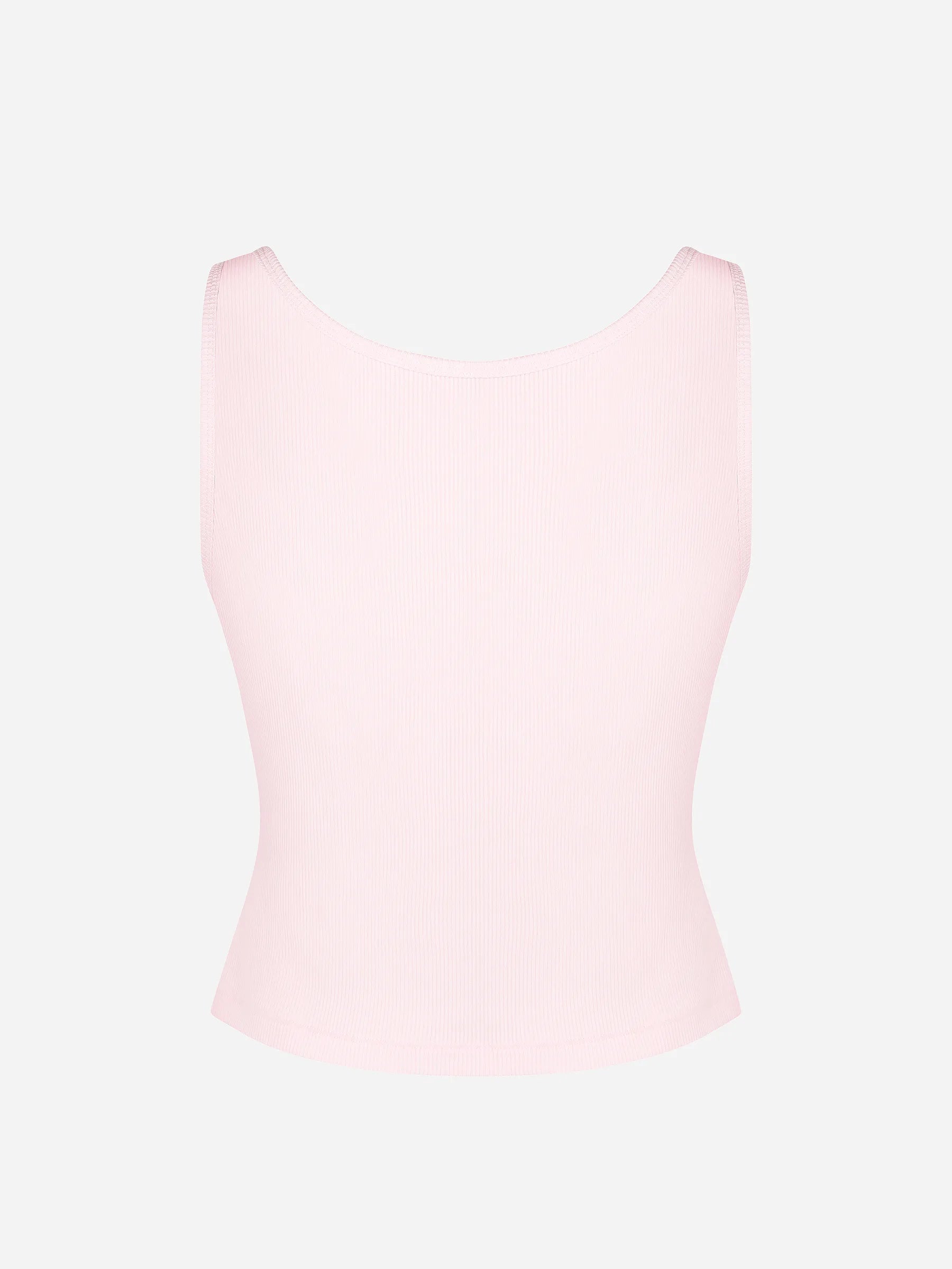 Feelingirl Breathable Ribbed Sleeveless Tank Top
