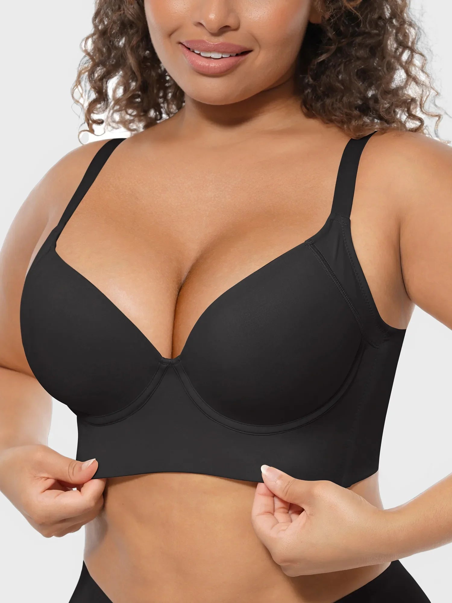 Feelingirl Full-Support Underwire Push-Up Bra