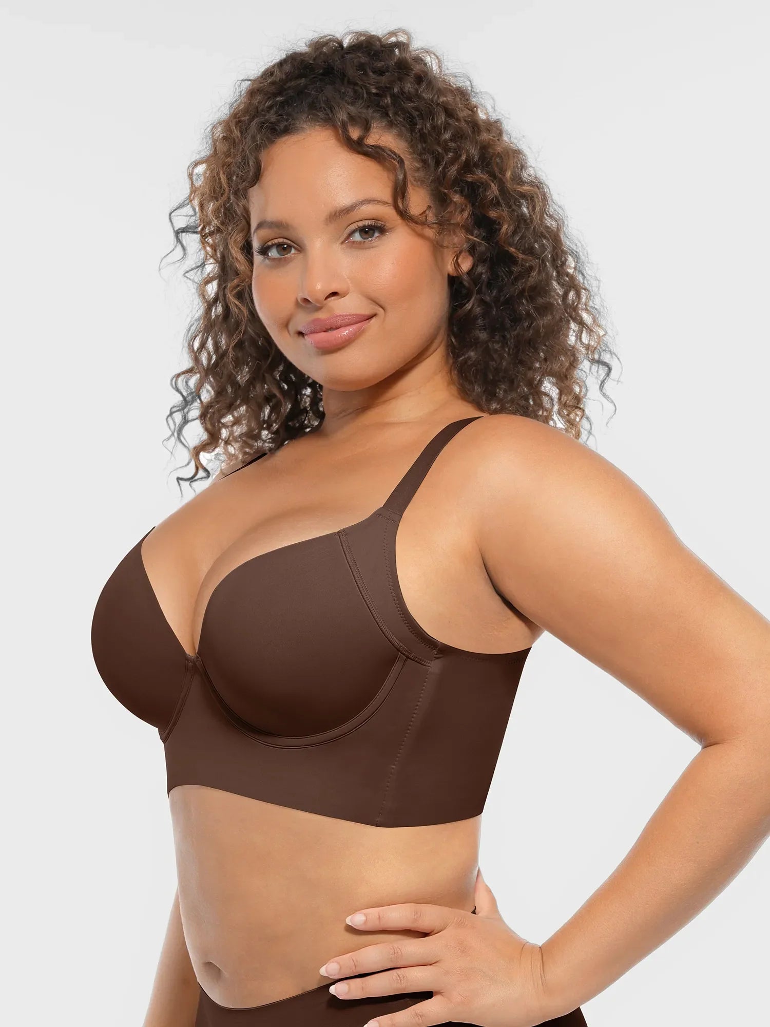 Feelingirl Full-Support Underwire Push-Up Bra