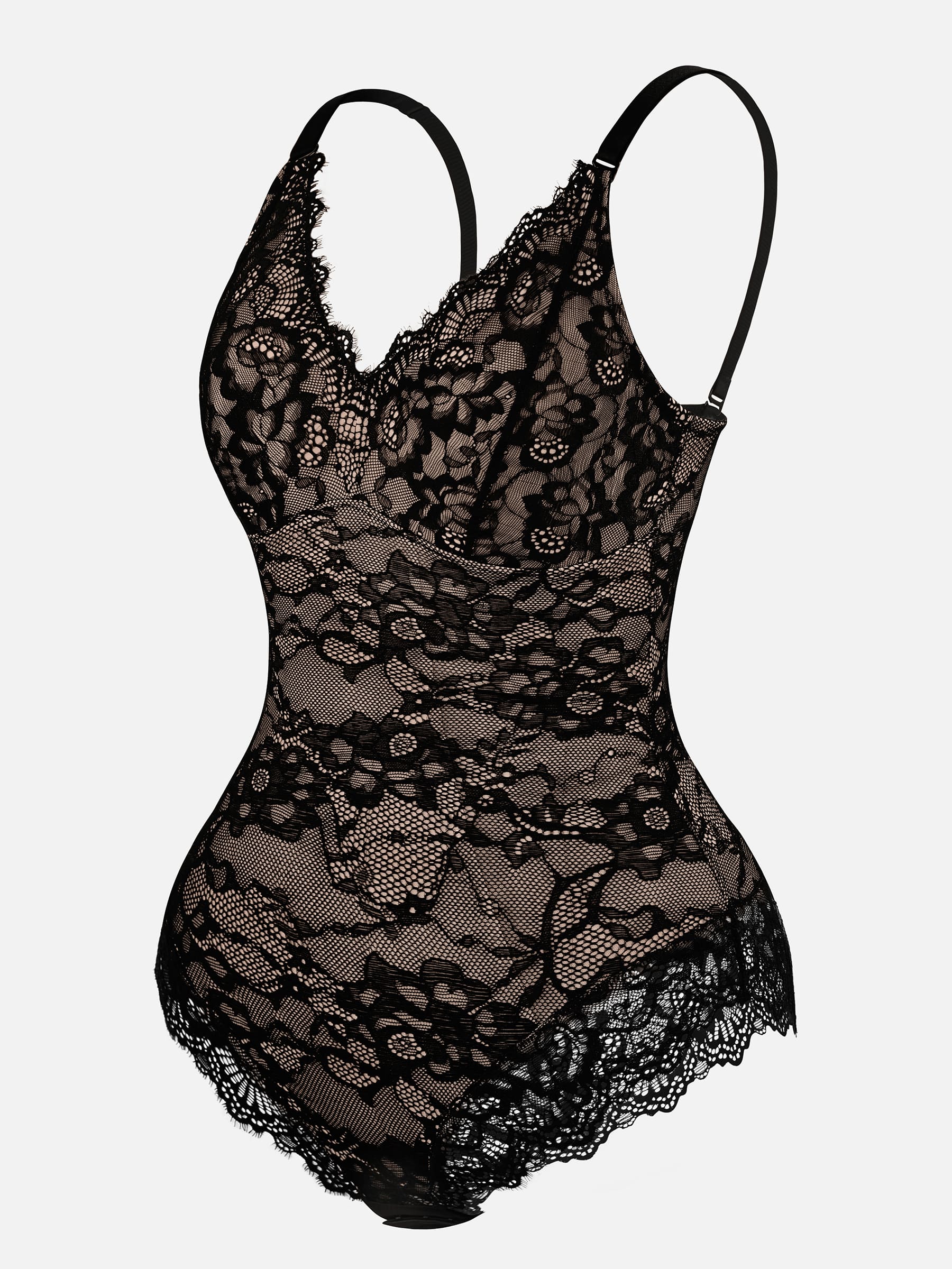 Feelingirl Low-back Ultra-versatile Lace Bodysuit