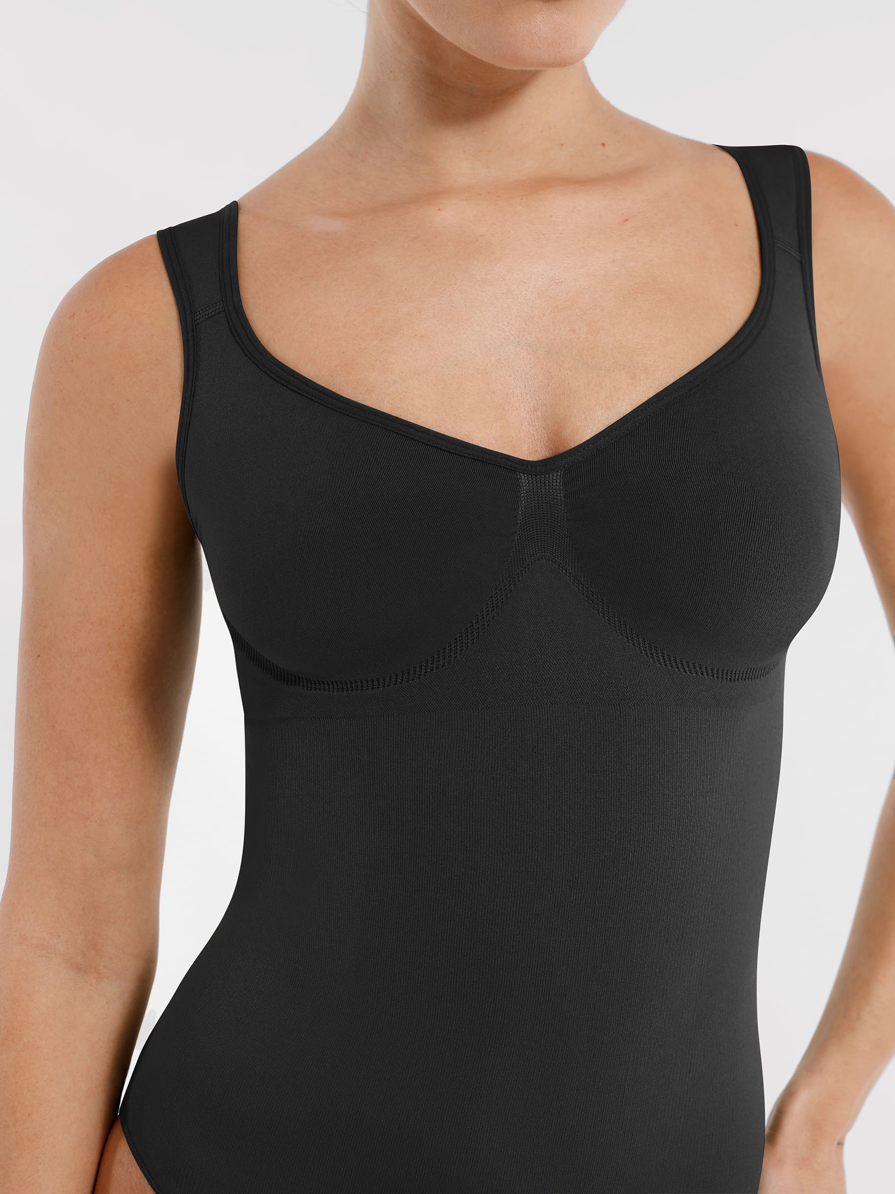 Feelingirl Soft-Touch Bodysuit Top