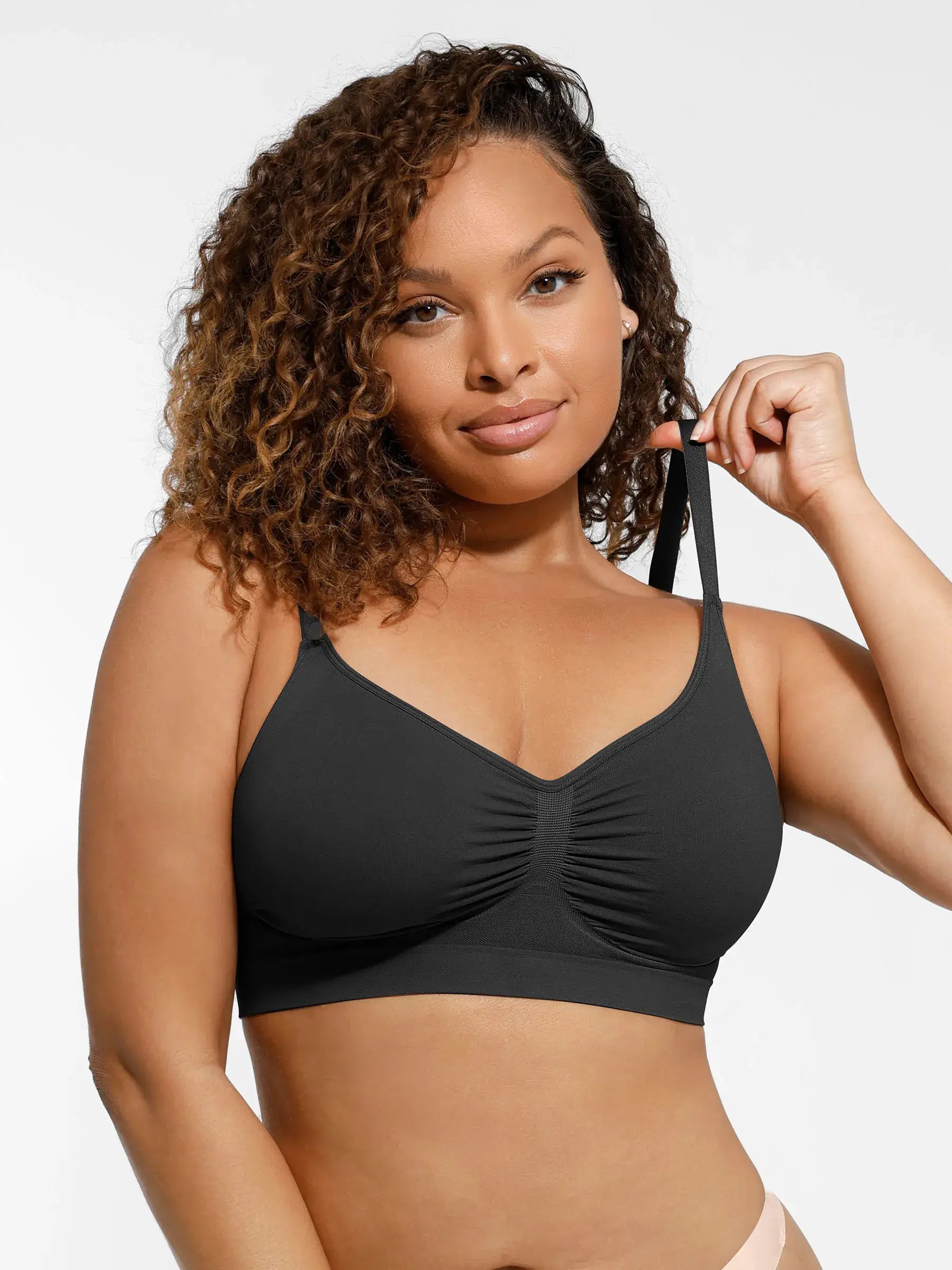 Cernoa Everyday Wireless Bra Unlined Soft Bra