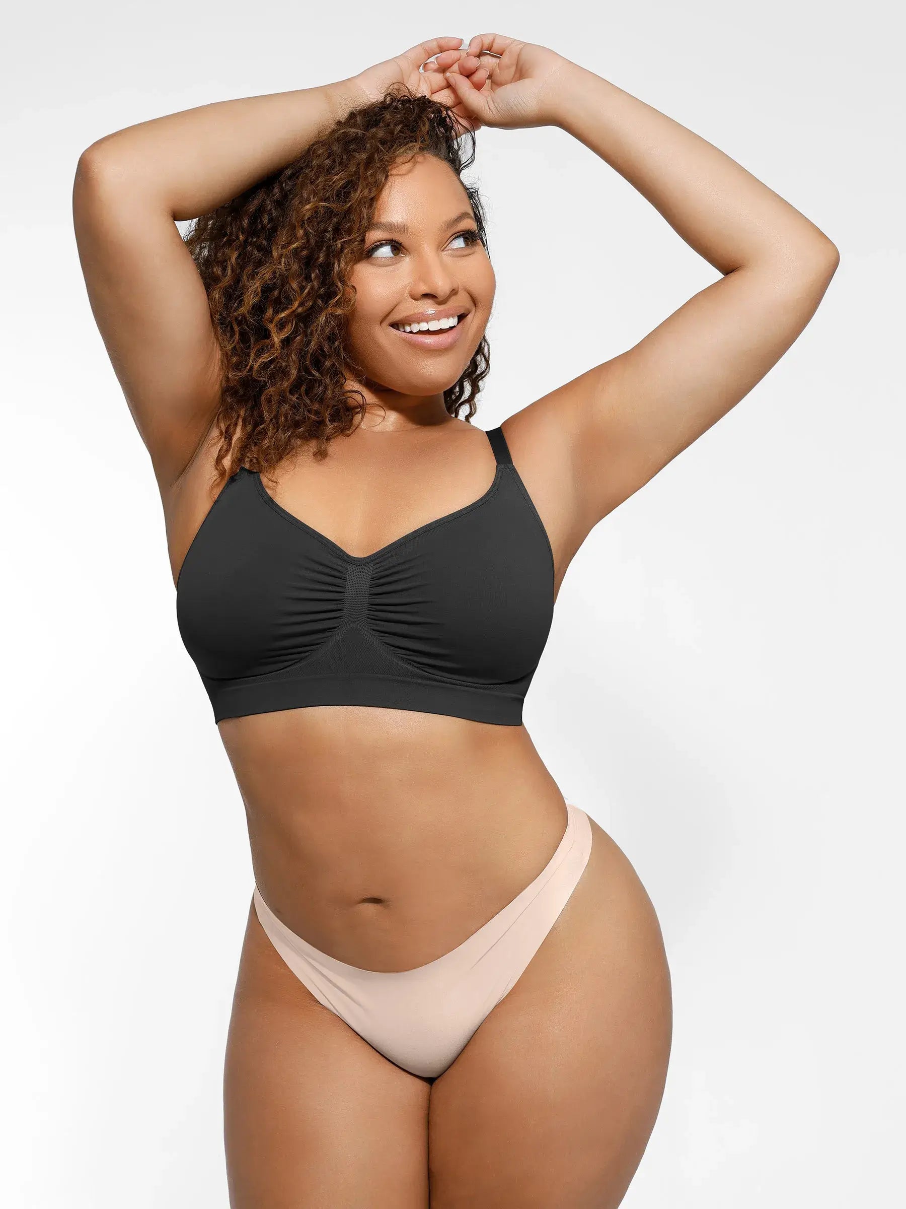 Cernoa Everyday Wireless Bra Unlined Soft Bra