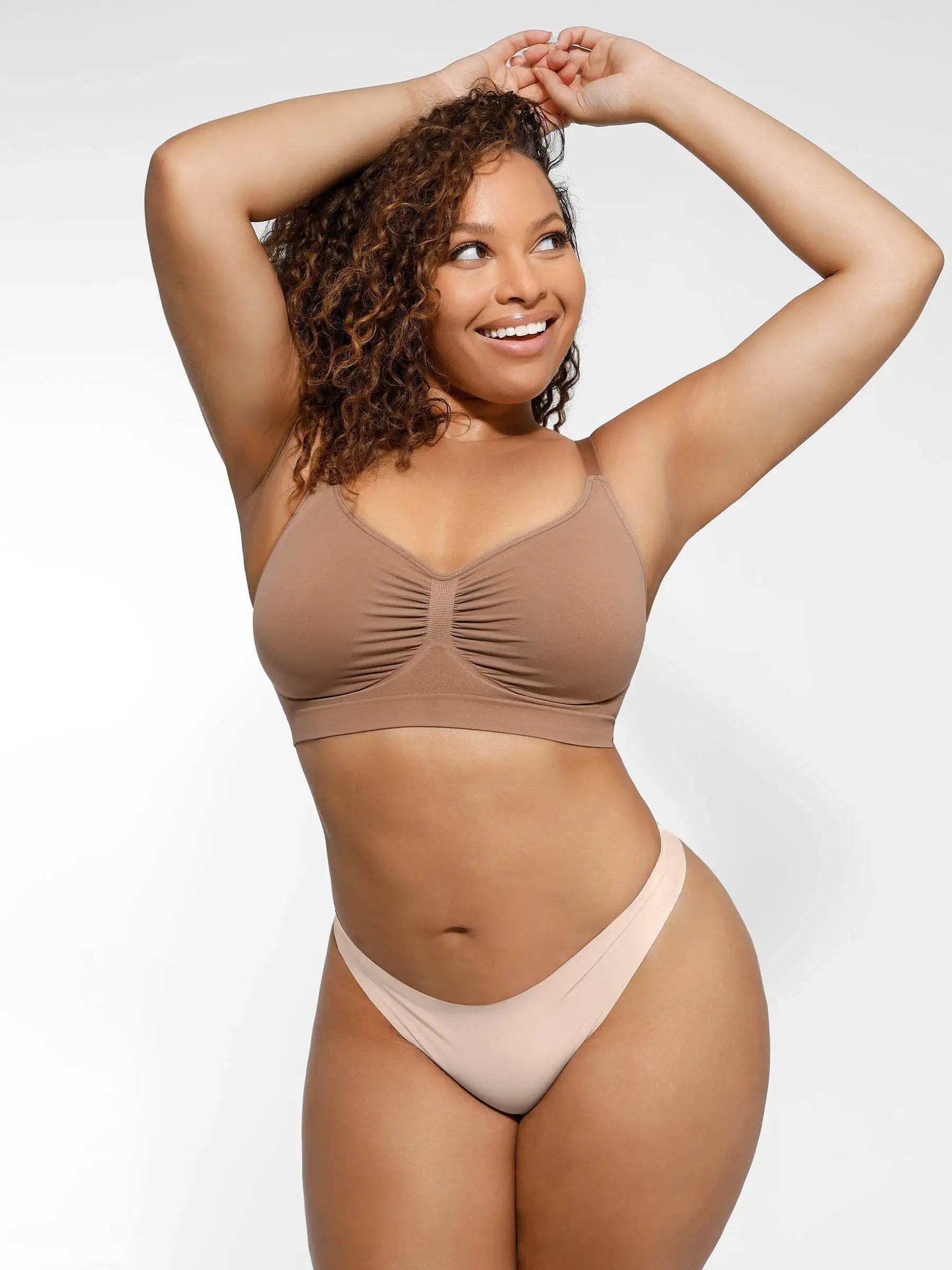 Cernoa Everyday Wireless Bra Unlined Soft Bra