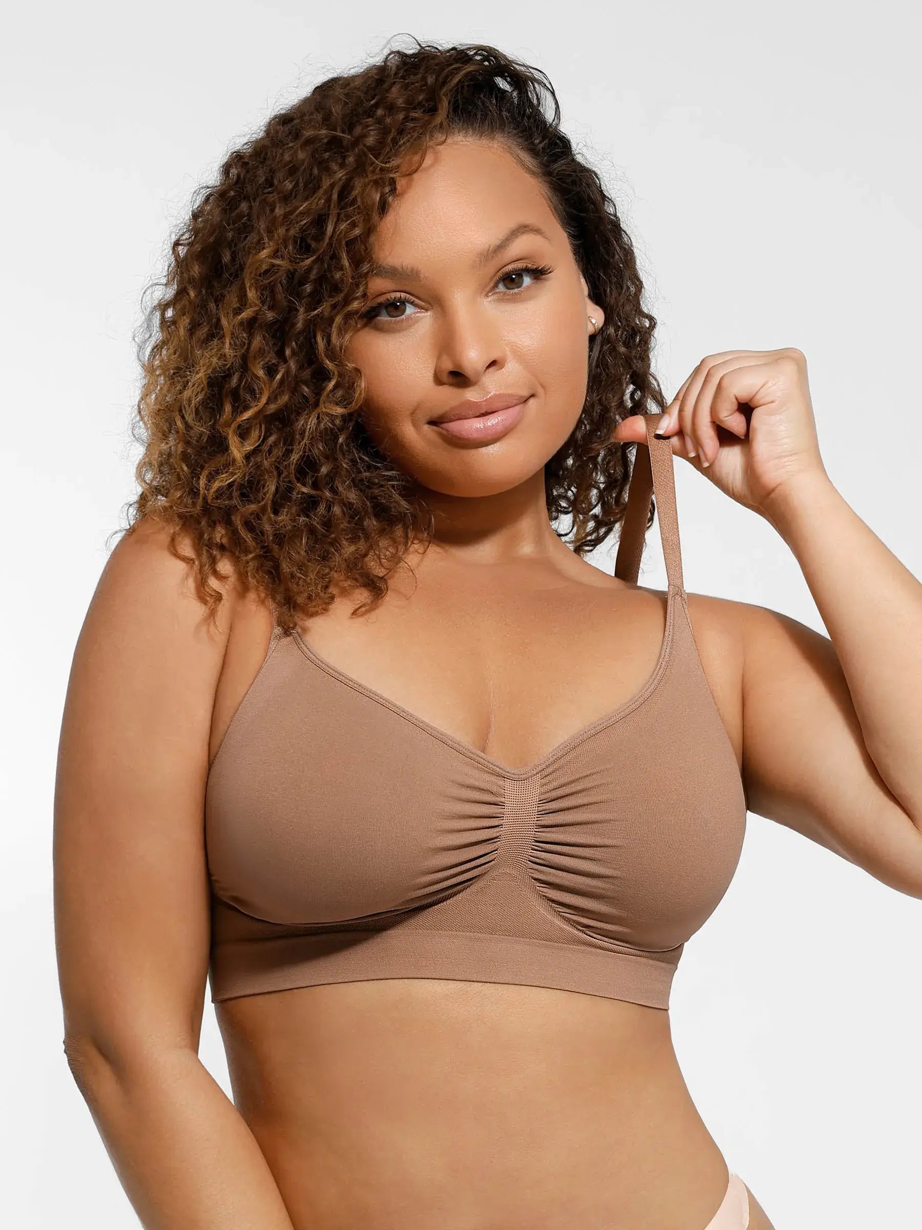 Cernoa Everyday Wireless Bra Unlined Soft Bra