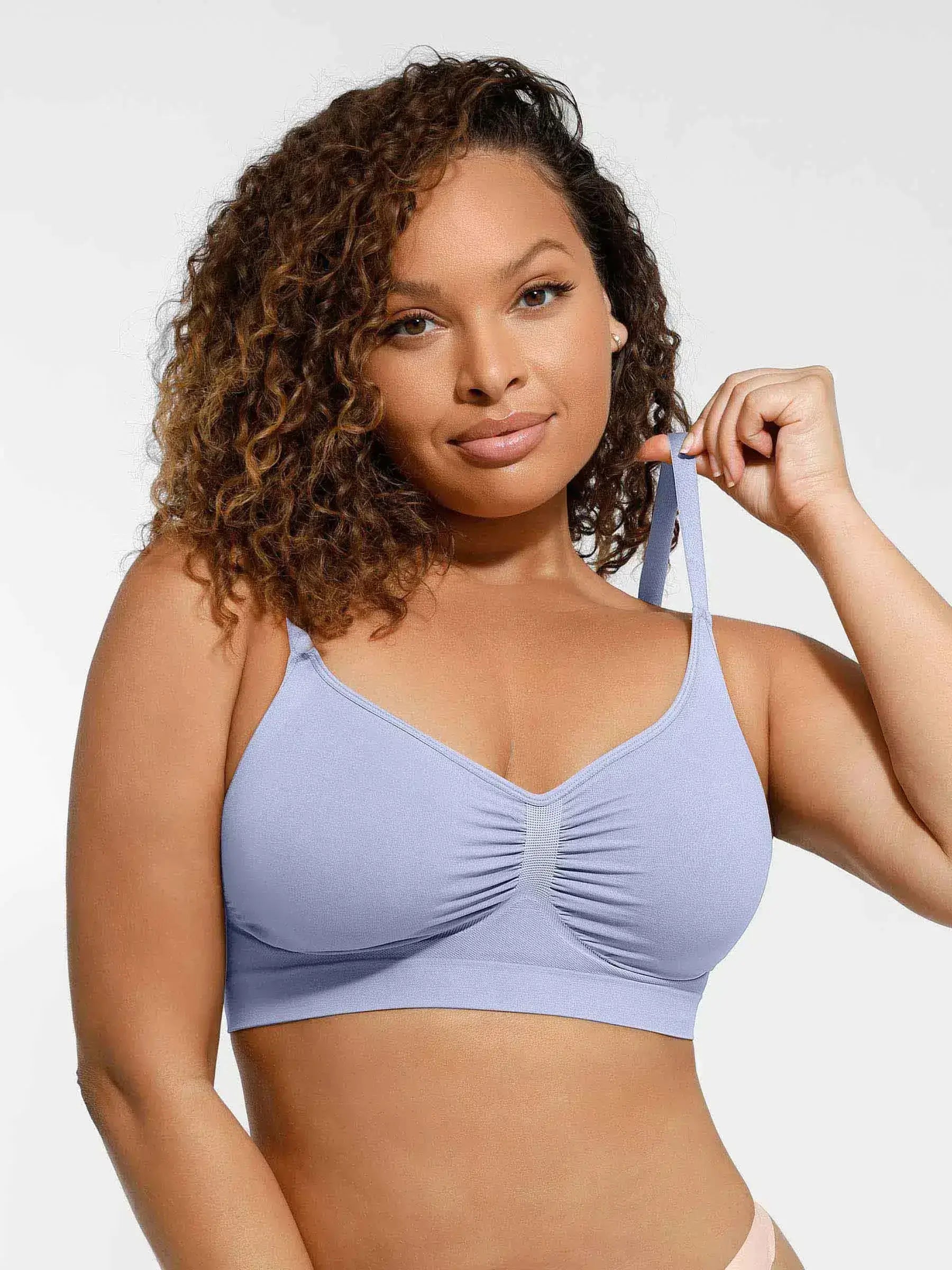 Cernoa Everyday Wireless Bra Unlined Soft Bra