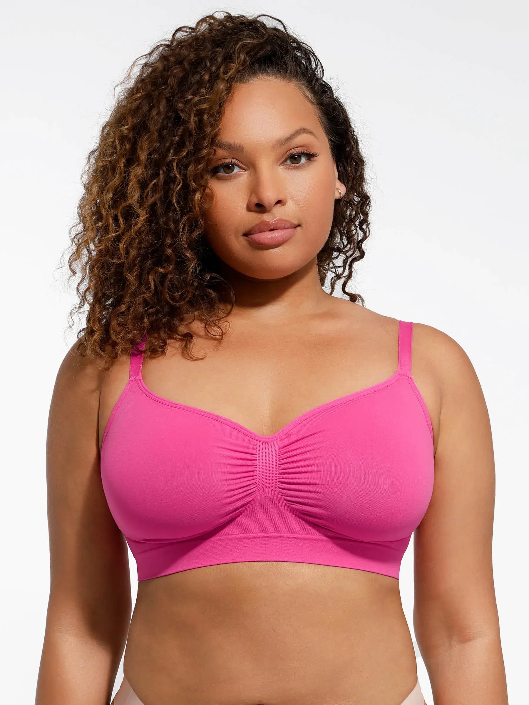 Cernoa Everyday Wireless Bra Unlined Soft Bra