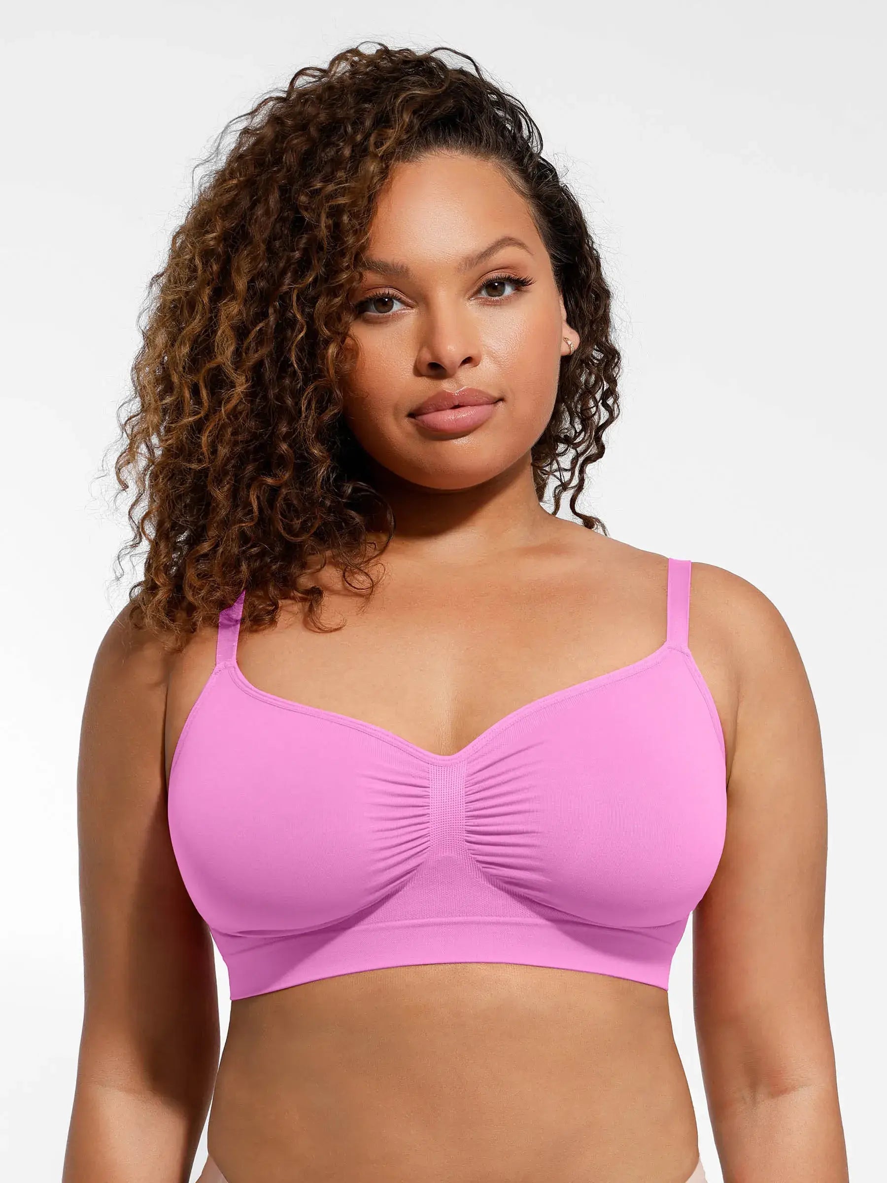 Cernoa Everyday Wireless Bra Unlined Soft Bra