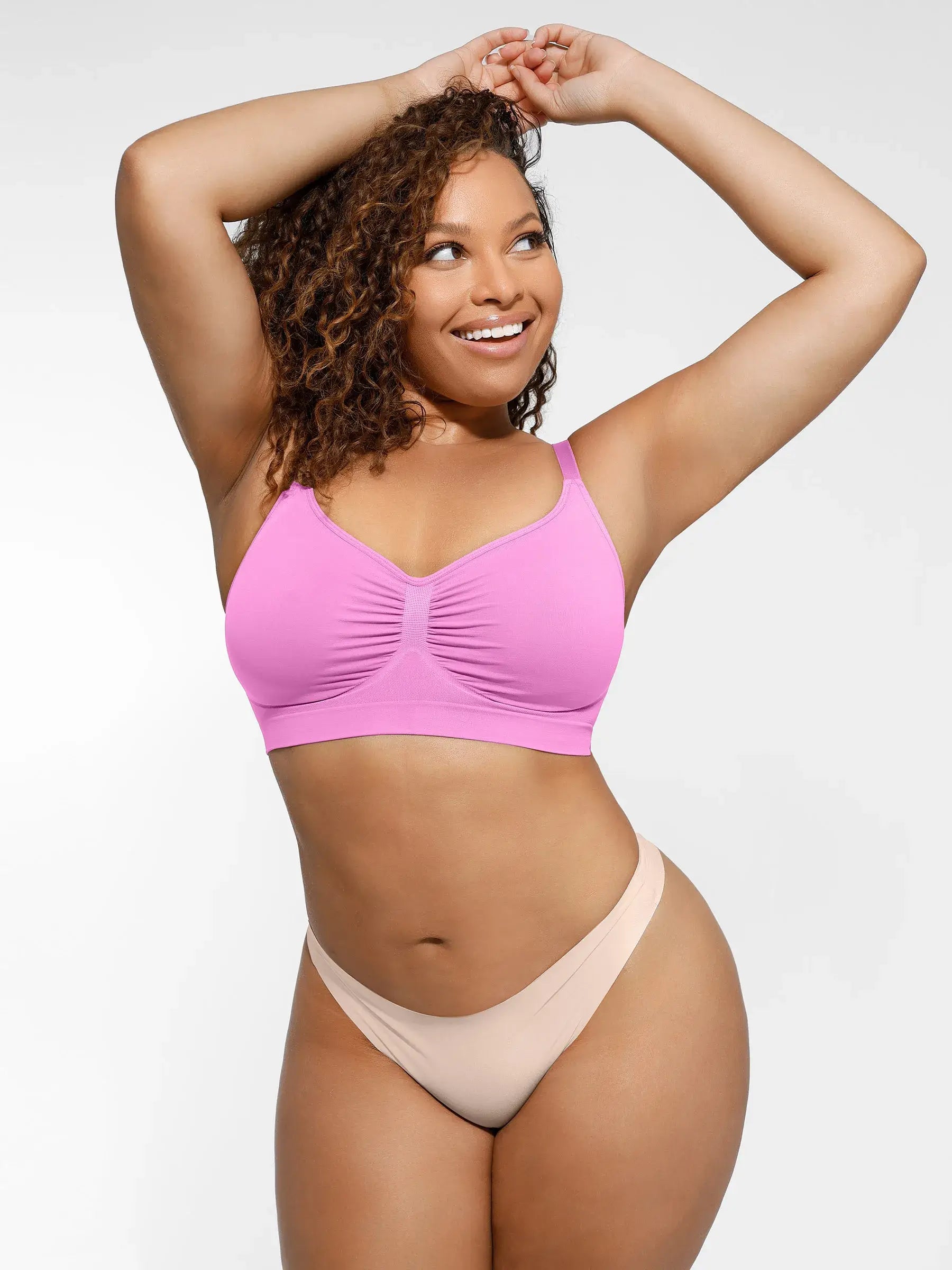 Cernoa Everyday Wireless Bra Unlined Soft Bra