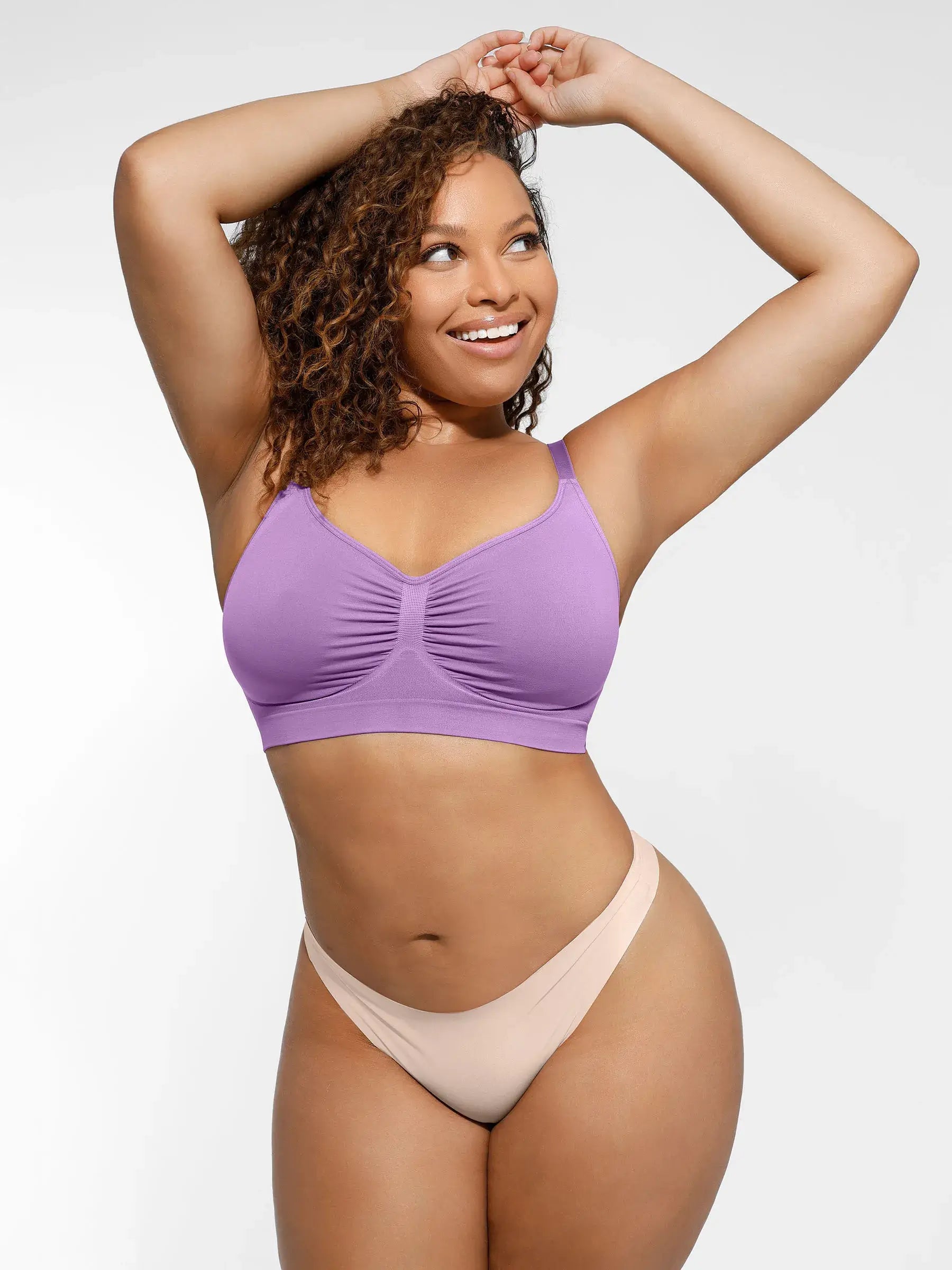 Cernoa Everyday Wireless Bra Unlined Soft Bra