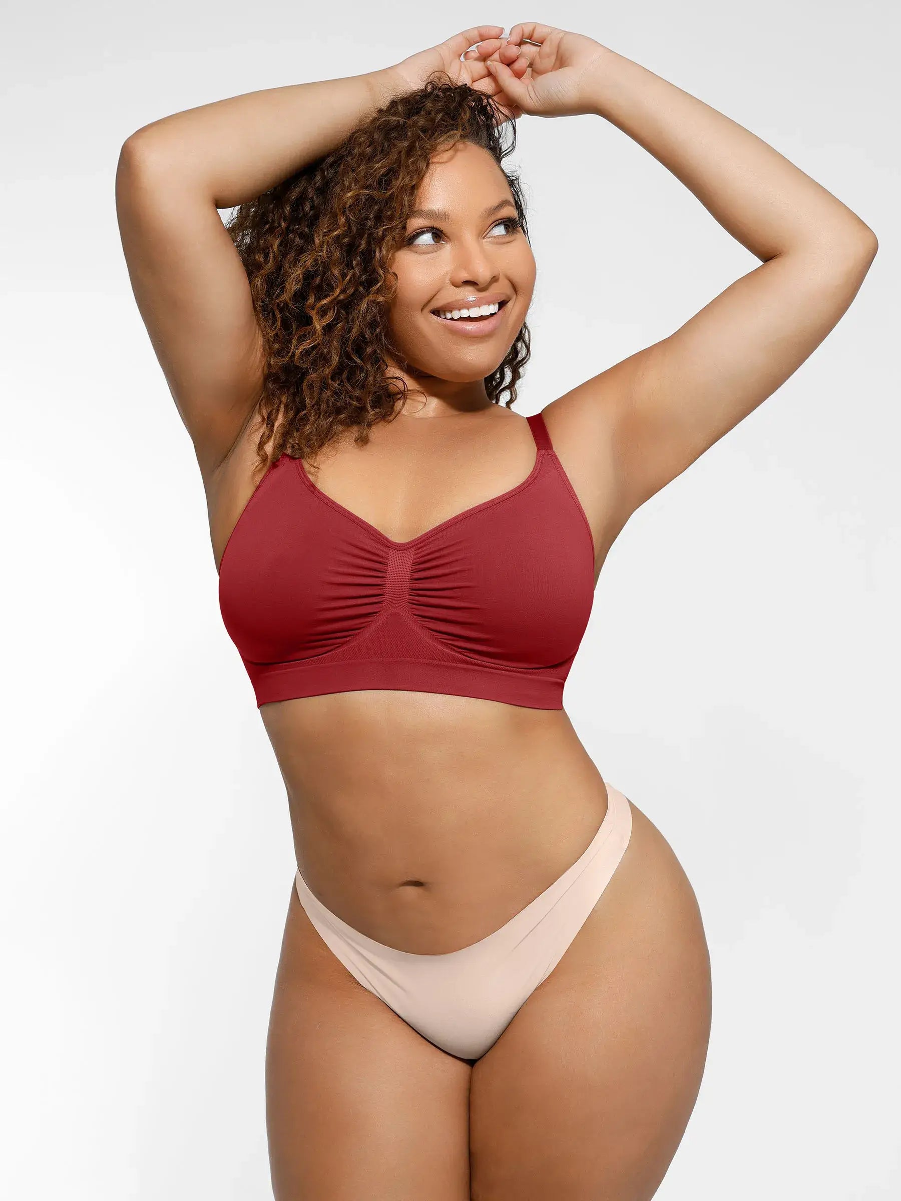 Cernoa Everyday Wireless Bra Unlined Soft Bra
