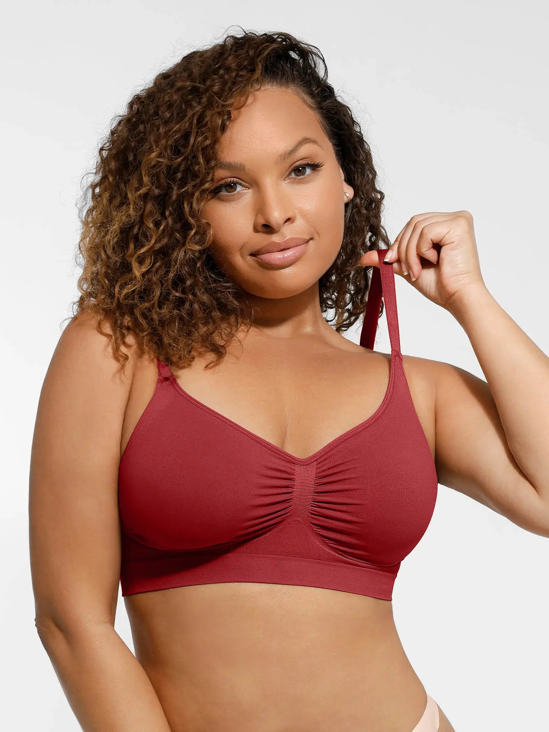 Cernoa Everyday Wireless Bra Unlined Soft Bra