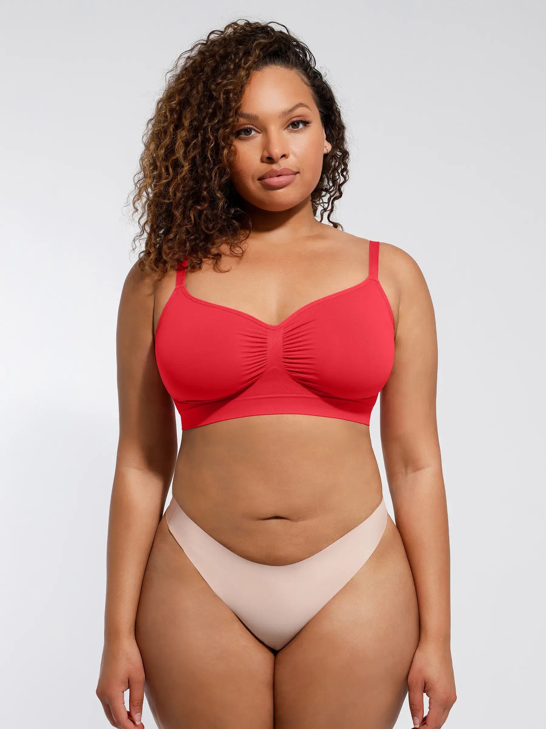 Cernoa Everyday Wireless Bra Unlined Soft Bra