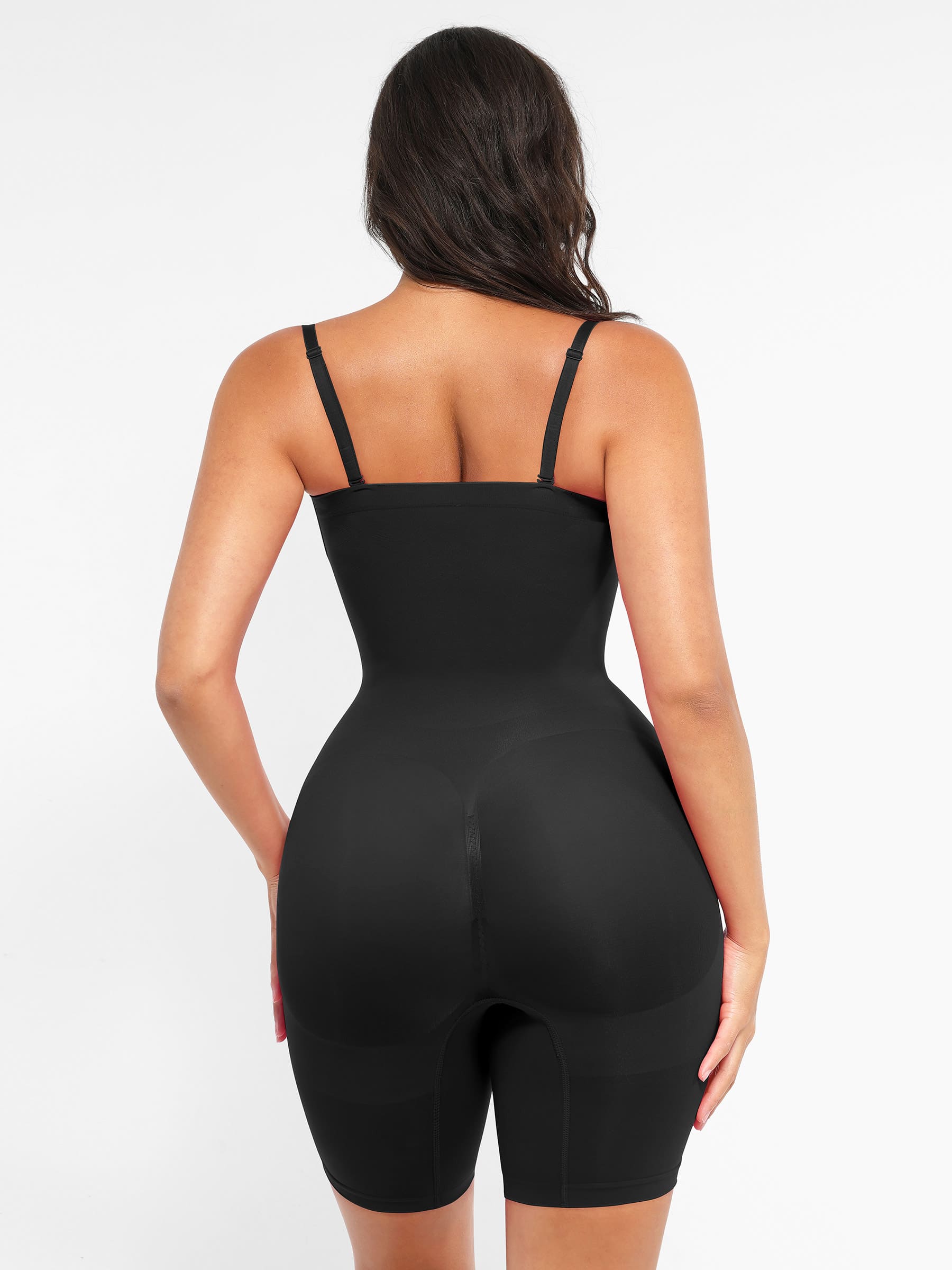 Feelingirl Strapless Seamless Bodysuit with Removable Straps