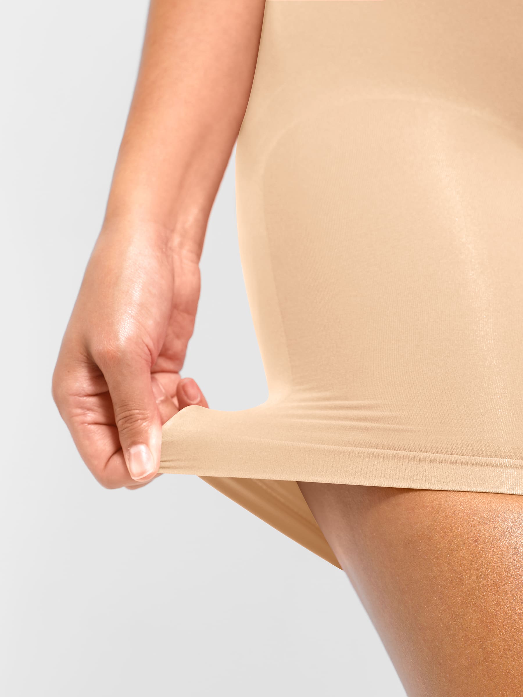 Feelingirl Strapless Seamless Bodysuit with Removable Straps