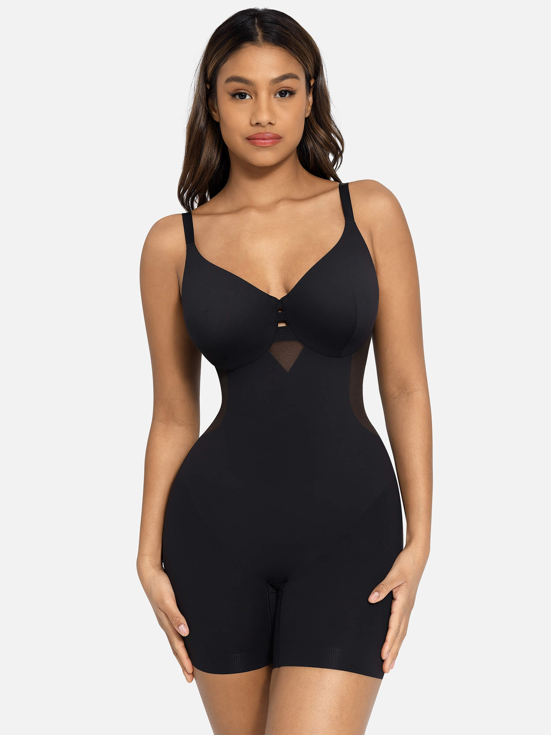 Feelingirl Seamless Thigh Control Breast Lift Shapewear