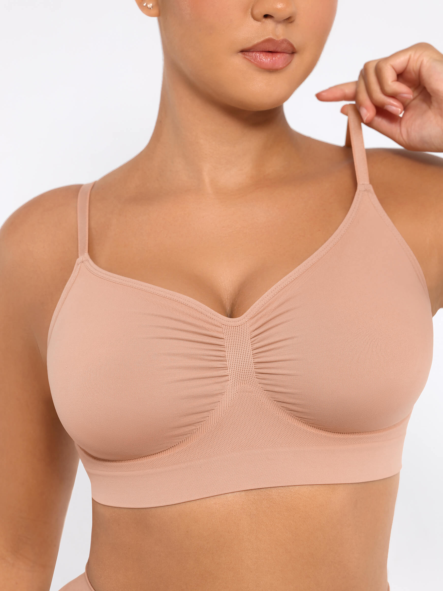 Feelingirl 3-Pack Seamless Smooth Wireless Bra Bundle