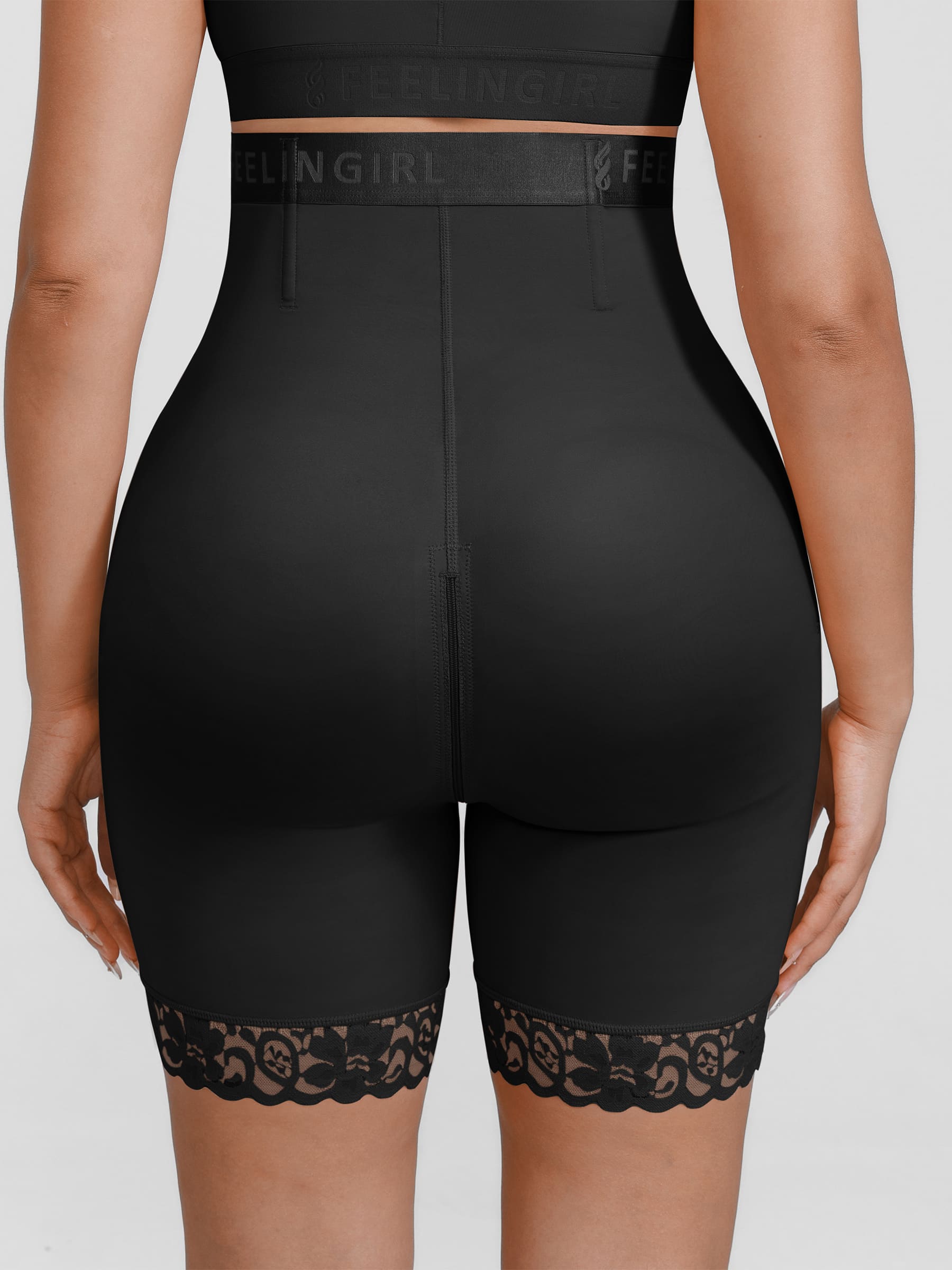 Feelingirl Steel-Boned High-Waist Shaper
