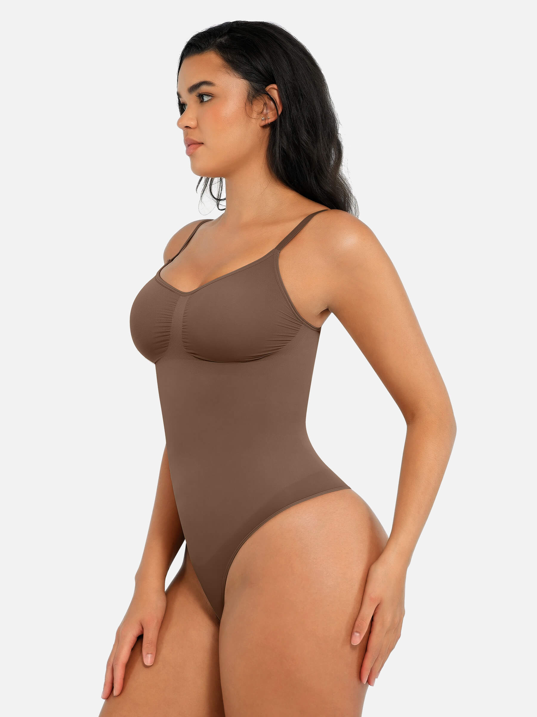 Feelingirl Seamless Tummy Control Shapewear Bodysuit