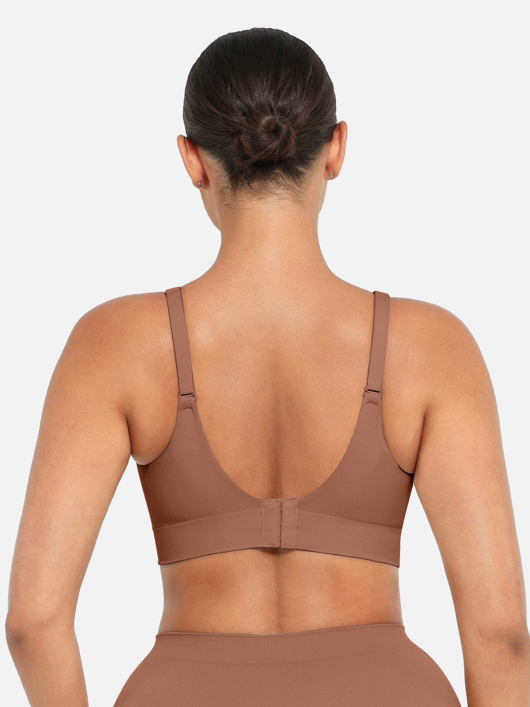 Feelingirl Wireless Push-Up Seamless Full Coverage Bra Bundle