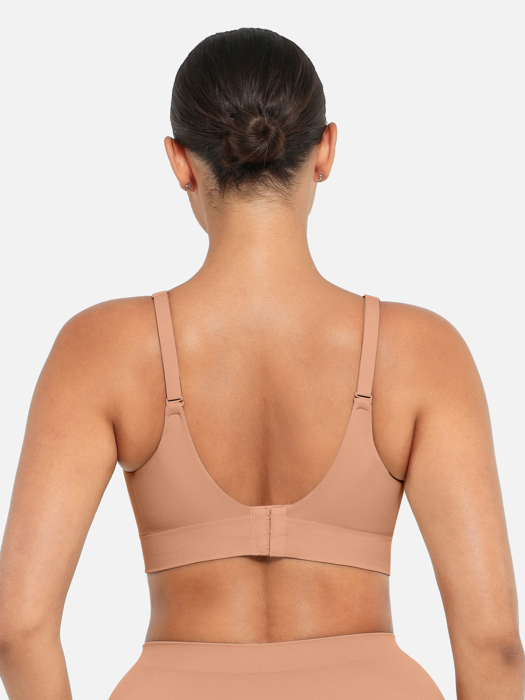 Feelingirl Wireless Push-Up Seamless Full Coverage Bra Bundle