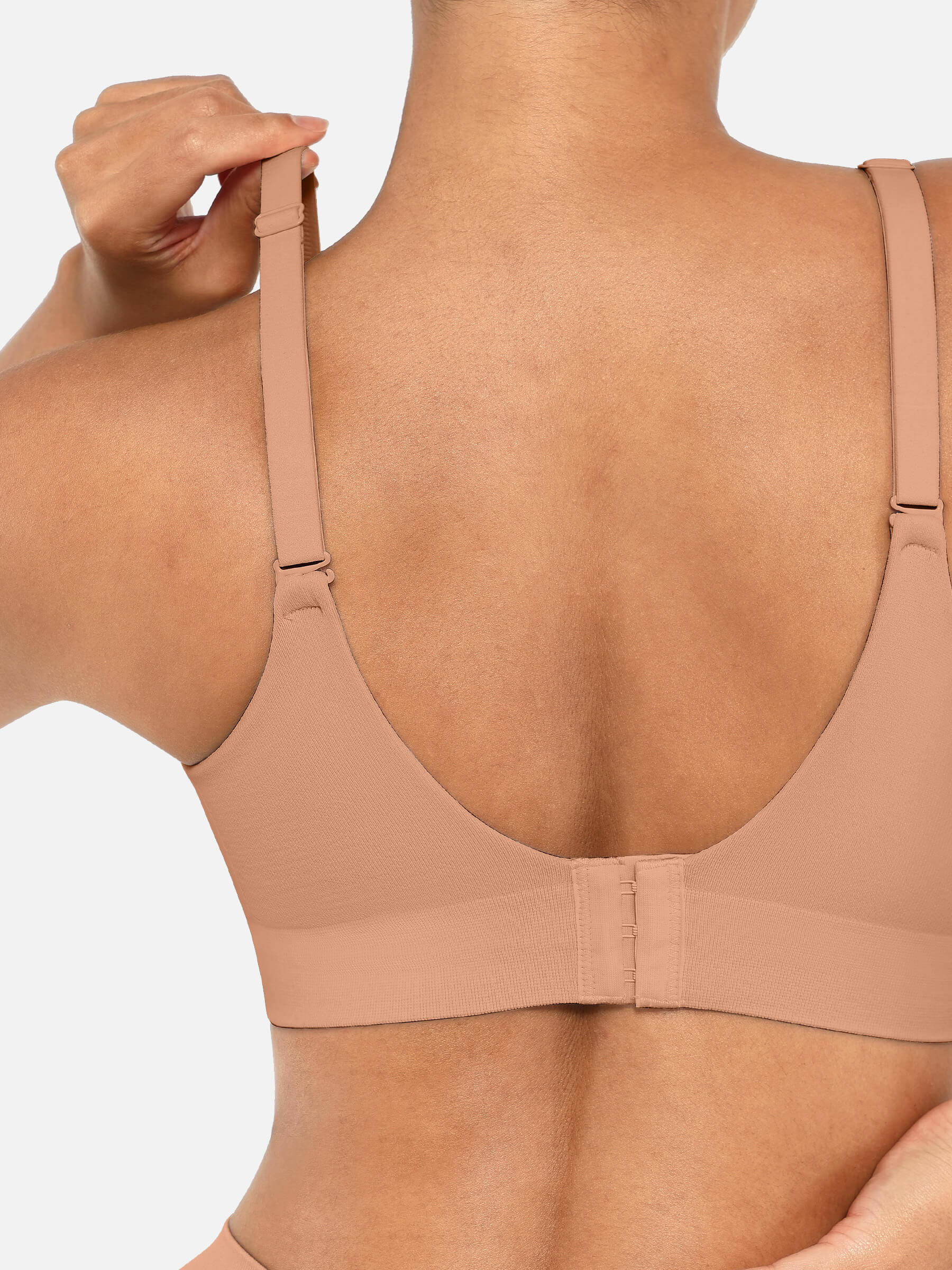 Feelingirl Wireless Push-Up Seamless Full Coverage Bra Bundle
