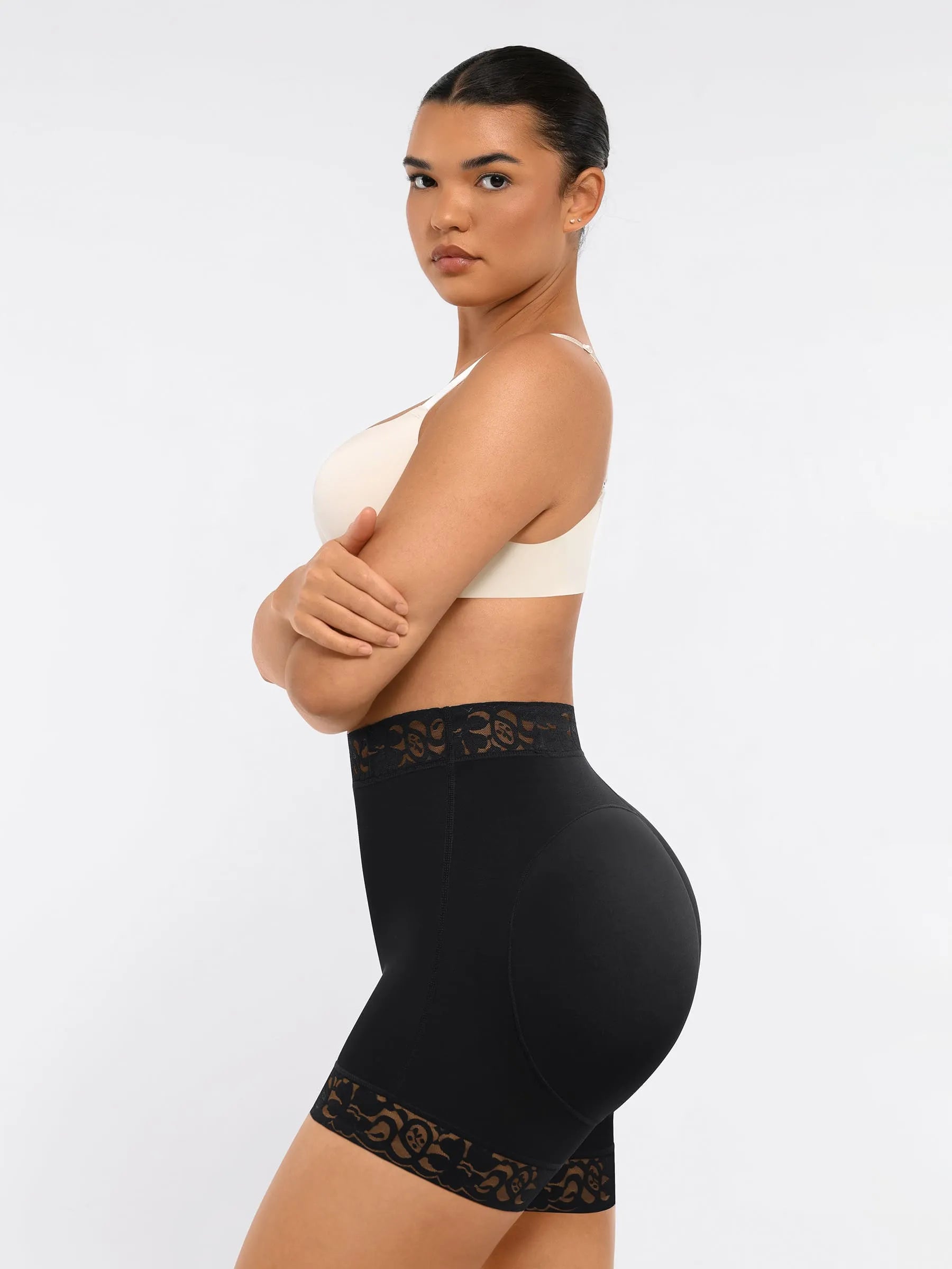 Feelingirl Hip Enhancer Shapewear Tummy Control Body Shaper Shorts