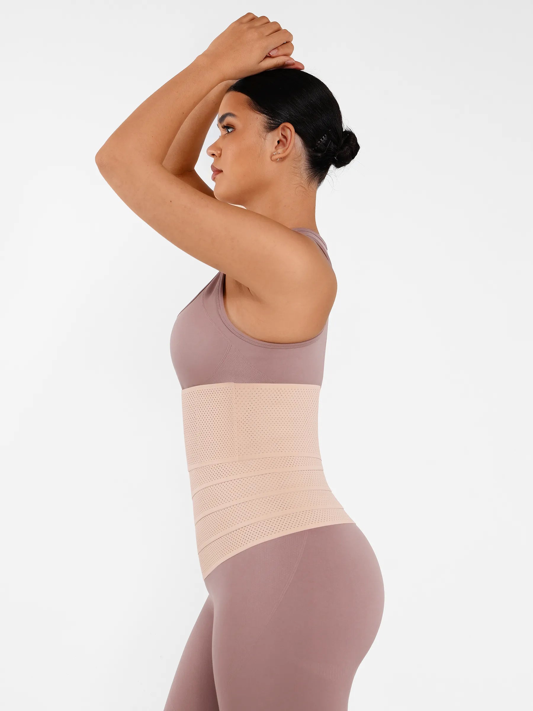 Feelingirl Elastic Waist Trainer Girdle Adjustable Slimming Belts