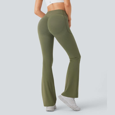 Sophia - High Waisted Bootcut Leggings with Tummy Control