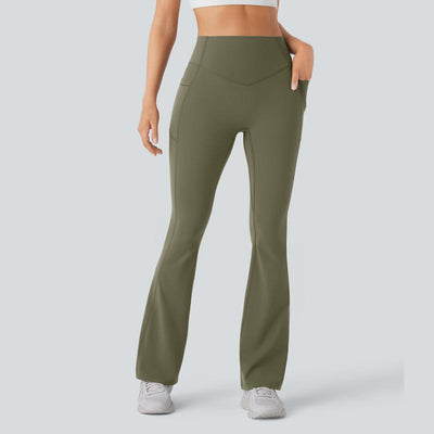 Sophia - High Waisted Bootcut Leggings with Tummy Control