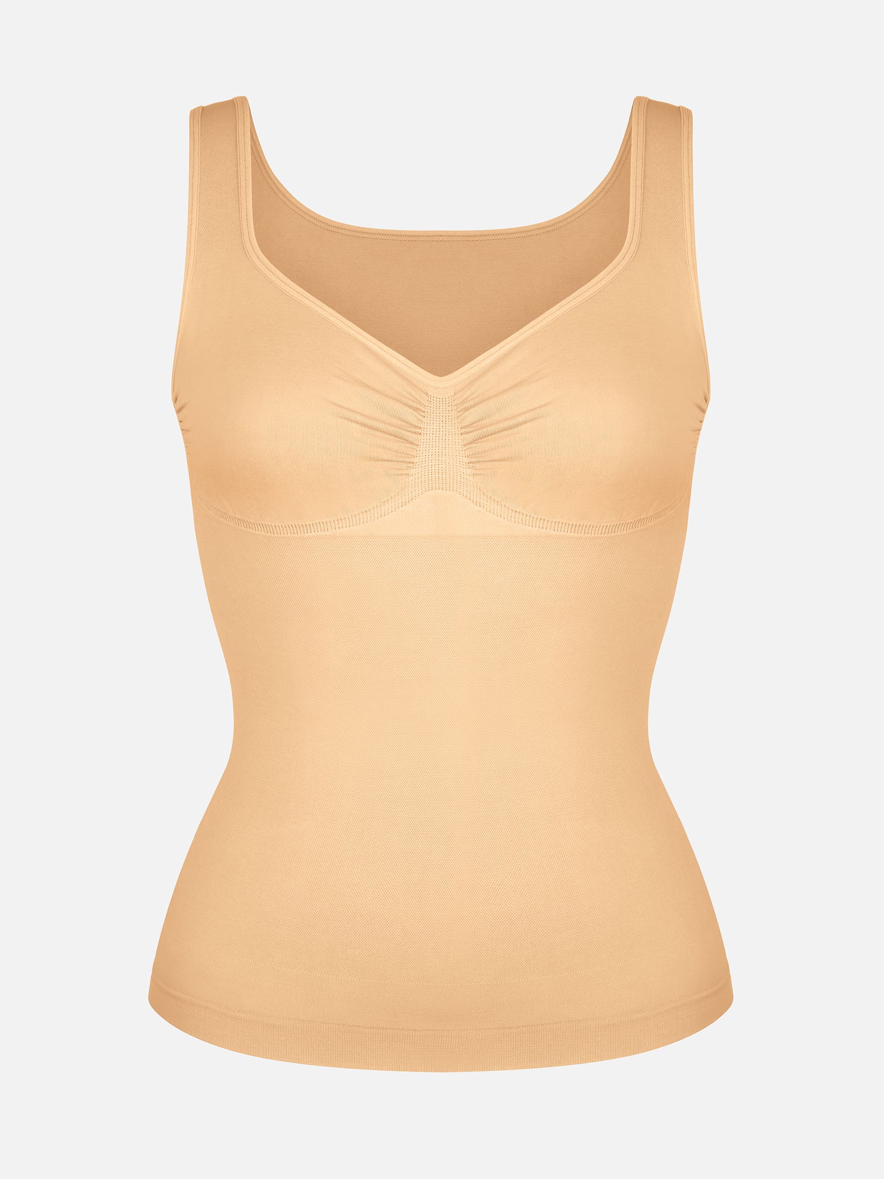 Feelingirl Bust Support Waist and Abdomen Control Shape  Wide Straps Tank Top