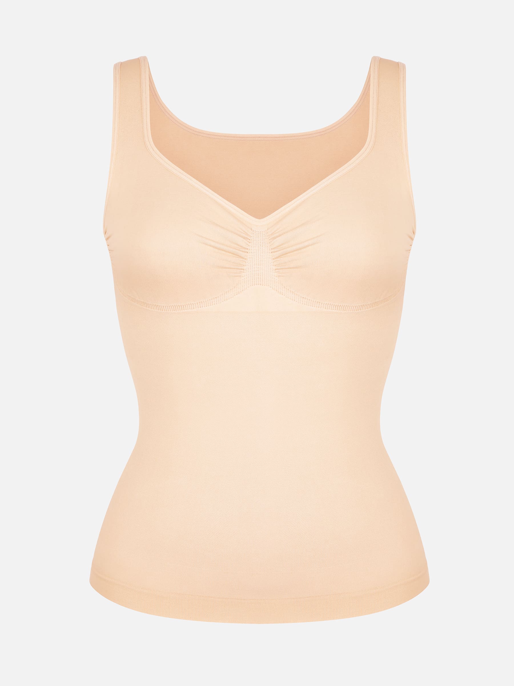 Feelingirl Bust Support Waist and Abdomen Control Shape  Wide Straps Tank Top