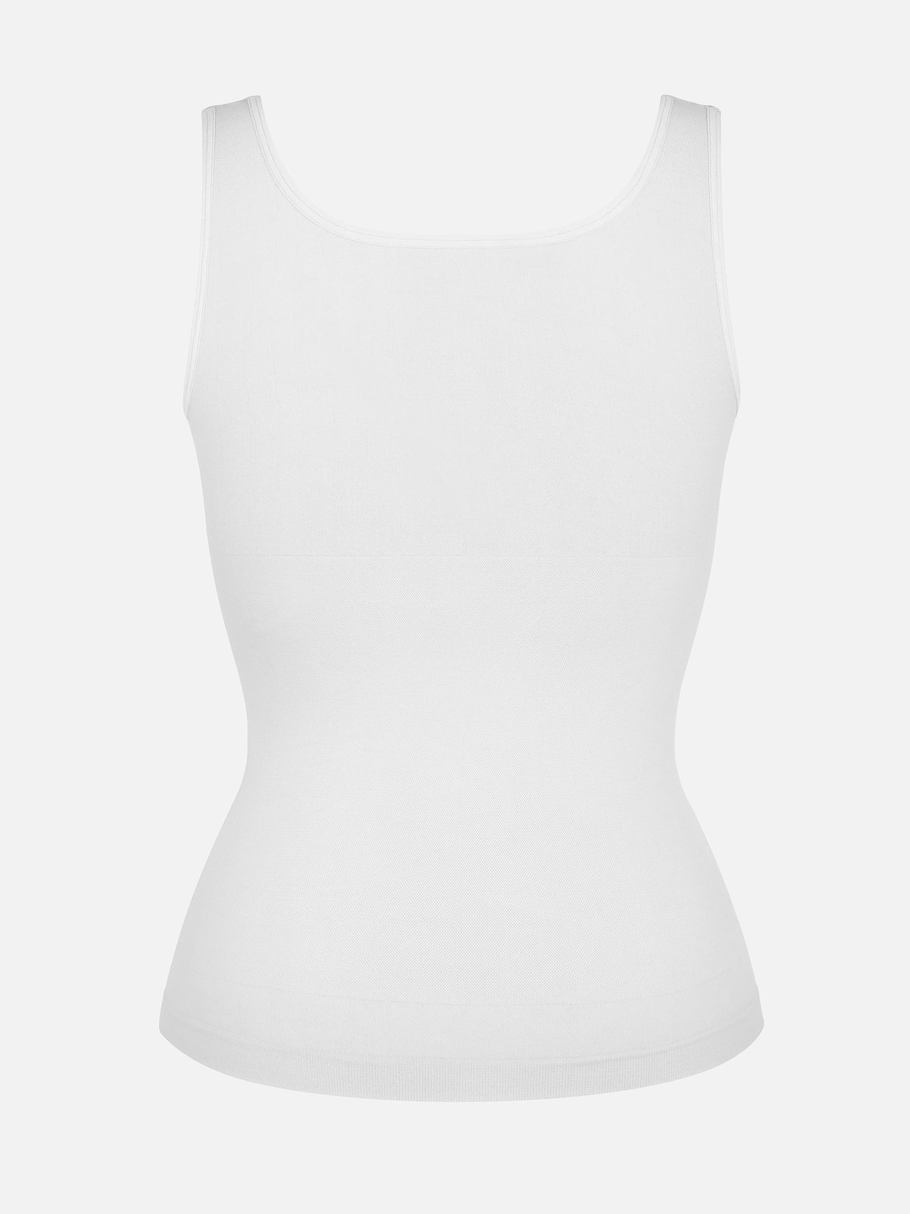 Feelingirl Bust Support Waist and Abdomen Control Shape  Wide Straps Tank Top