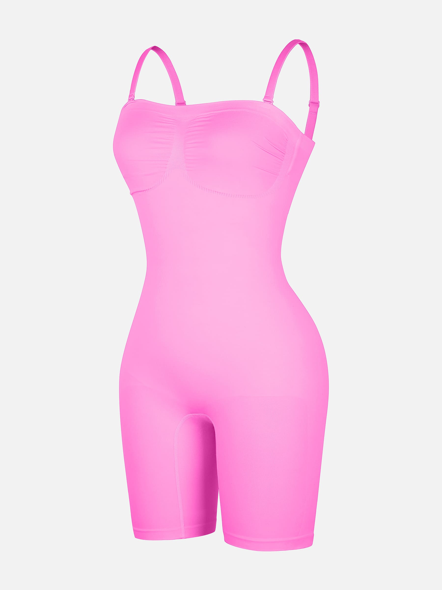 Feelingirl Strapless Seamless Bodysuit with Removable Straps