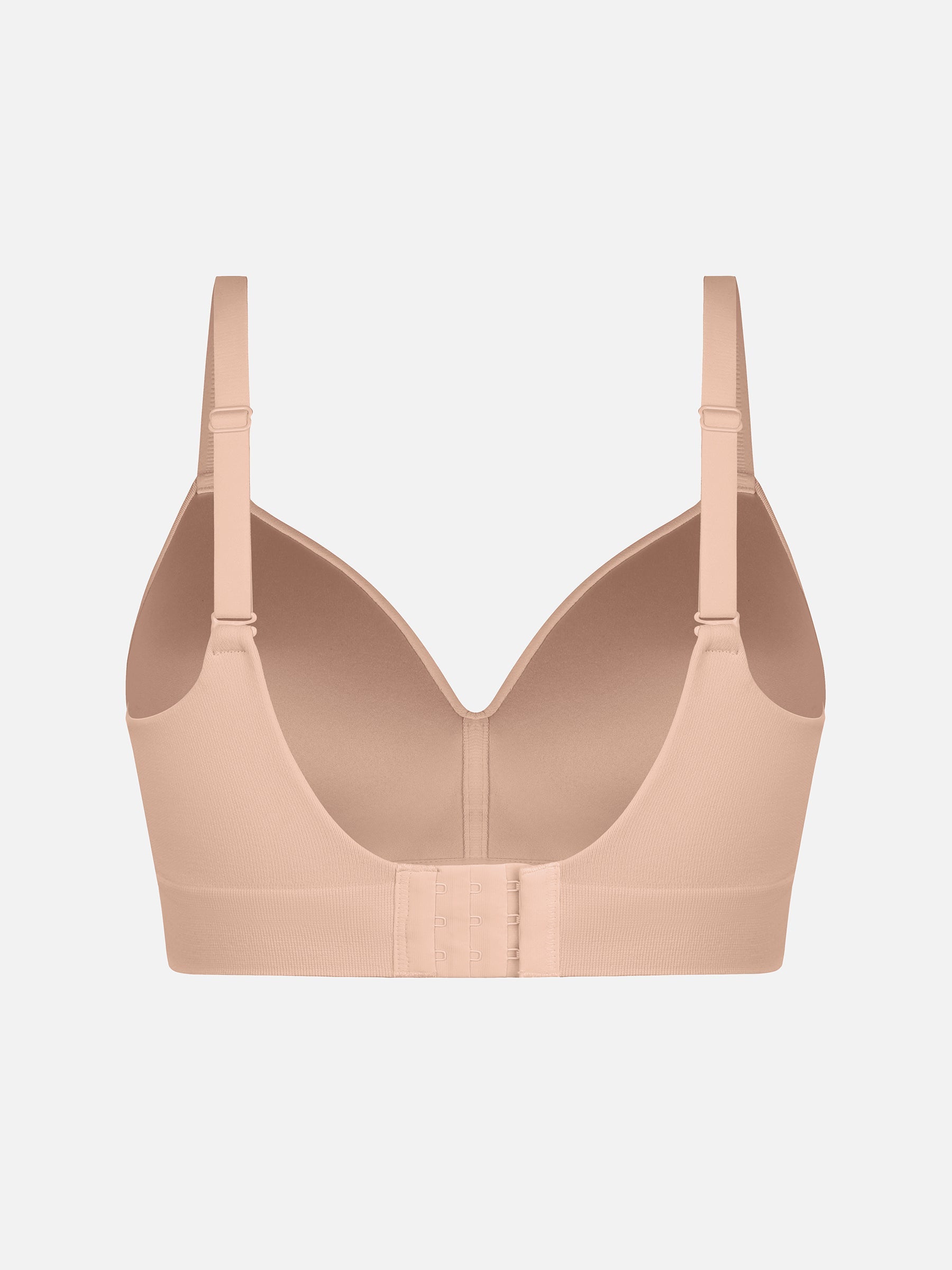 Feelingirl Wireless Push-Up Seamless Full Coverage Bra Bundle