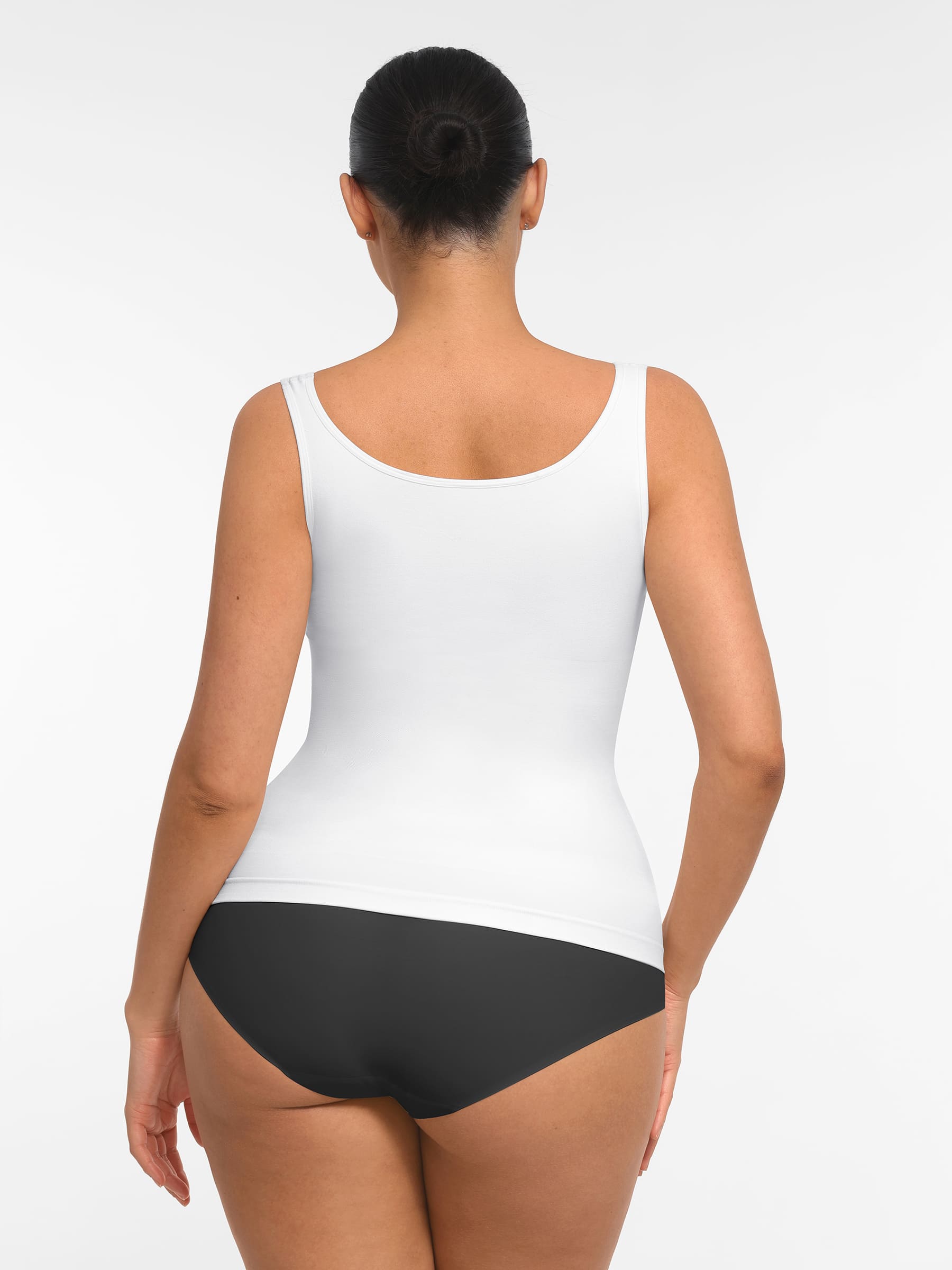 Feelingirl Bust Support Waist and Abdomen Control Shape  Wide Straps Tank Top