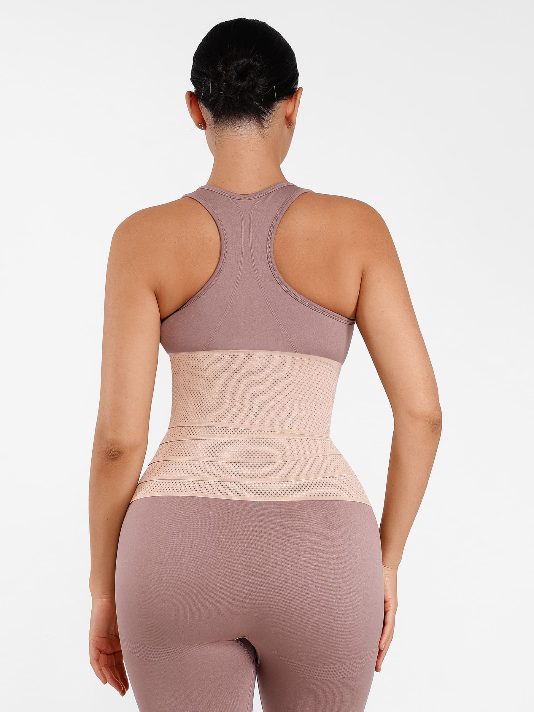 Feelingirl Elastic Waist Trainer Girdle Adjustable Slimming Belts