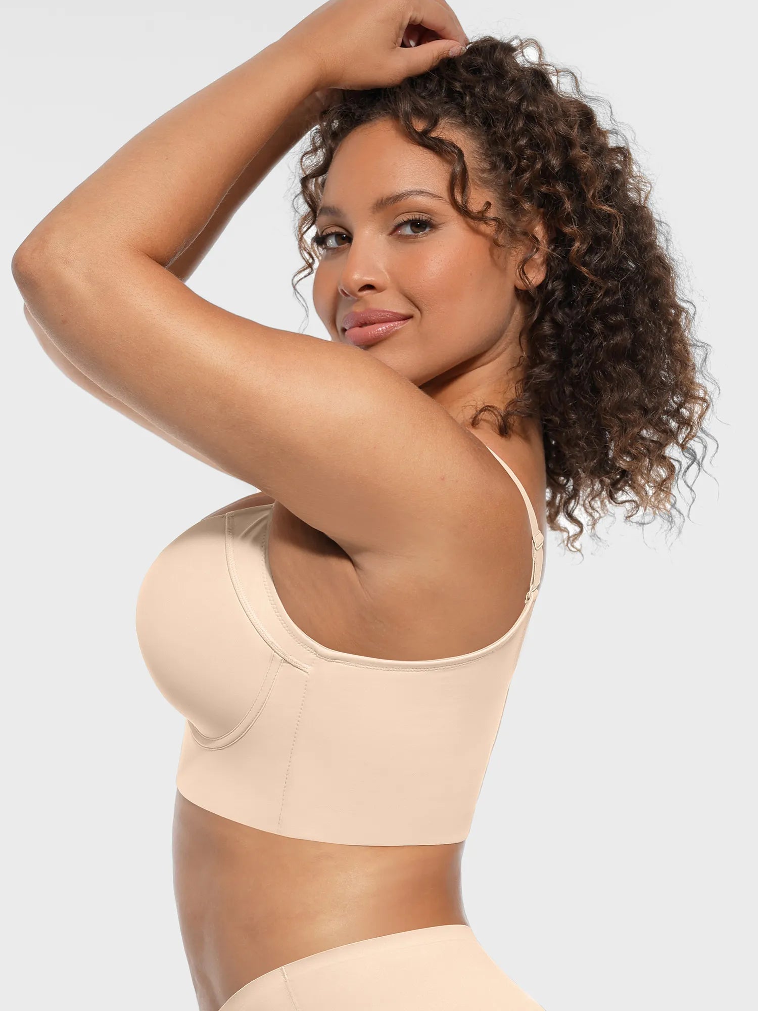 Feelingirl Full-Support Underwire Push-Up Bra