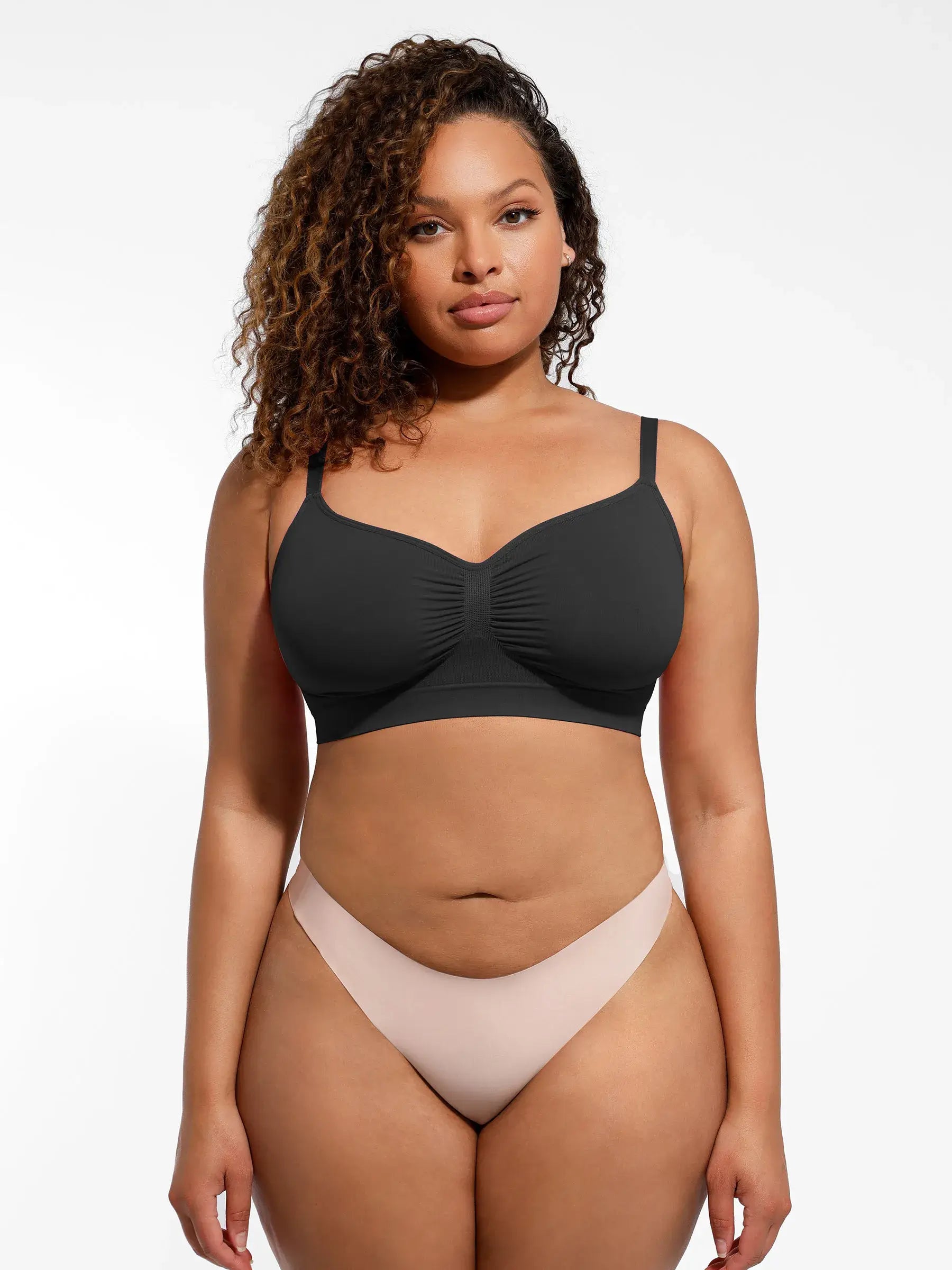 Cernoa Everyday Wireless Bra Unlined Soft Bra