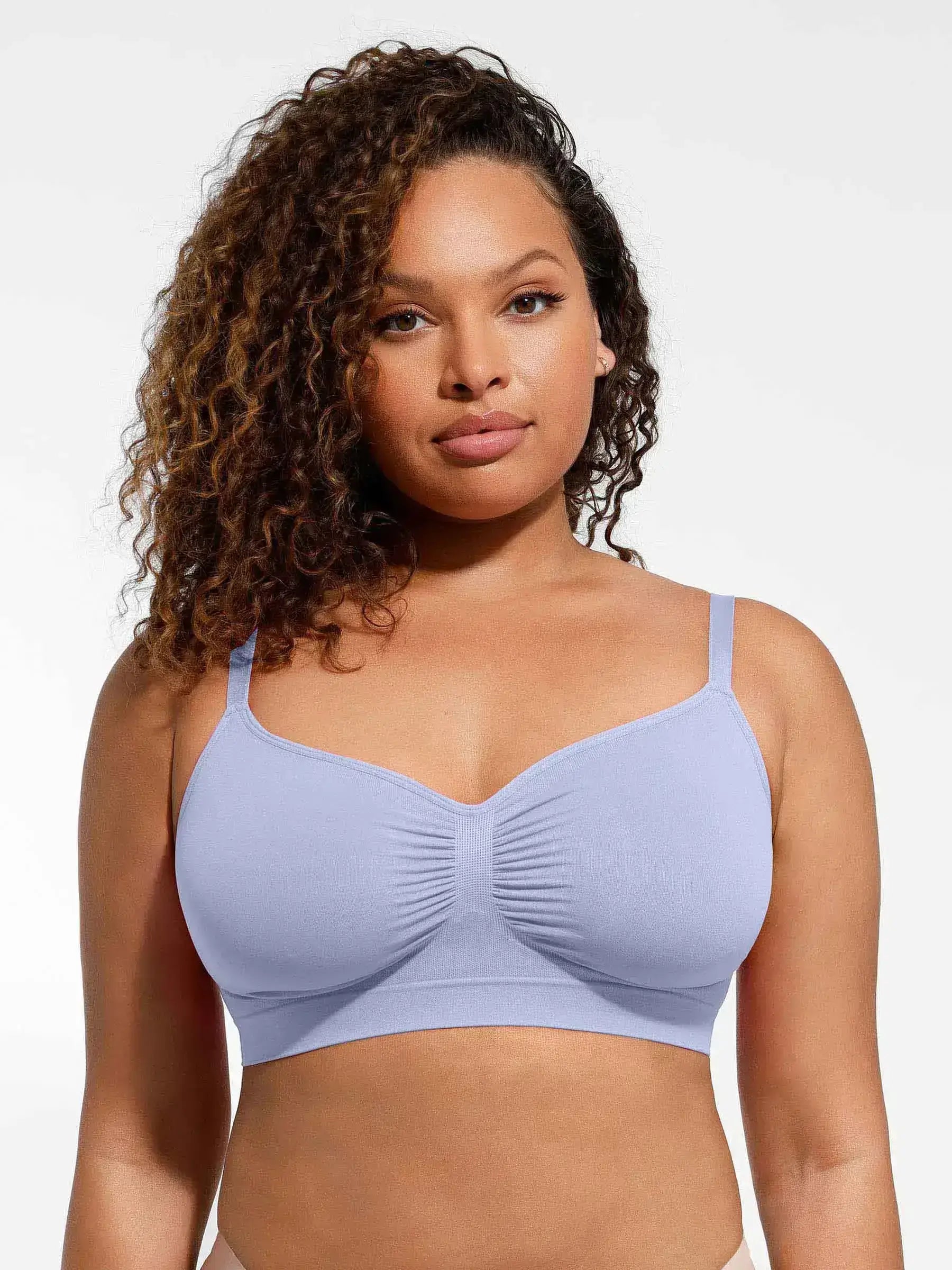 Cernoa Everyday Wireless Bra Unlined Soft Bra