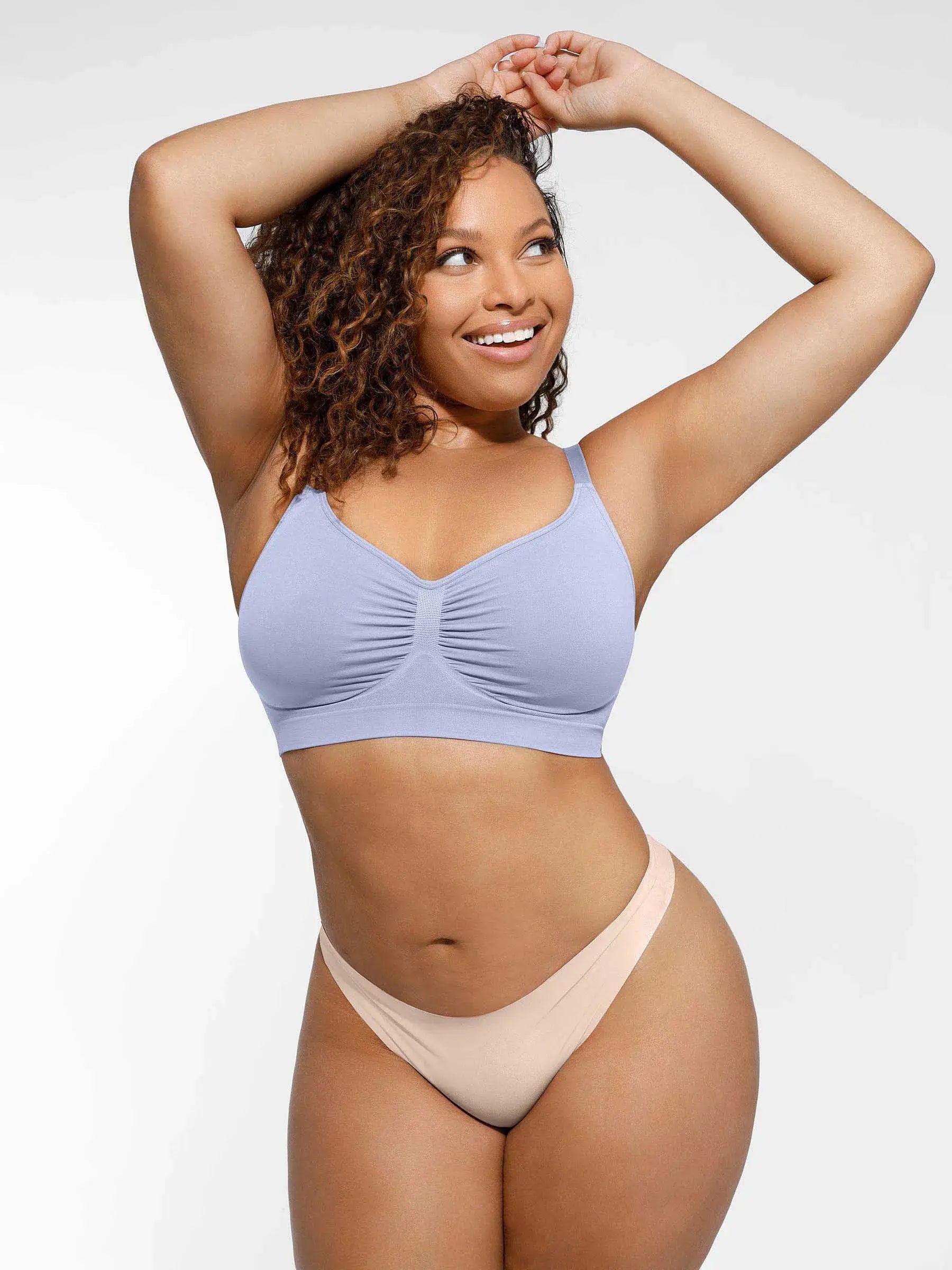 Cernoa Everyday Wireless Bra Unlined Soft Bra
