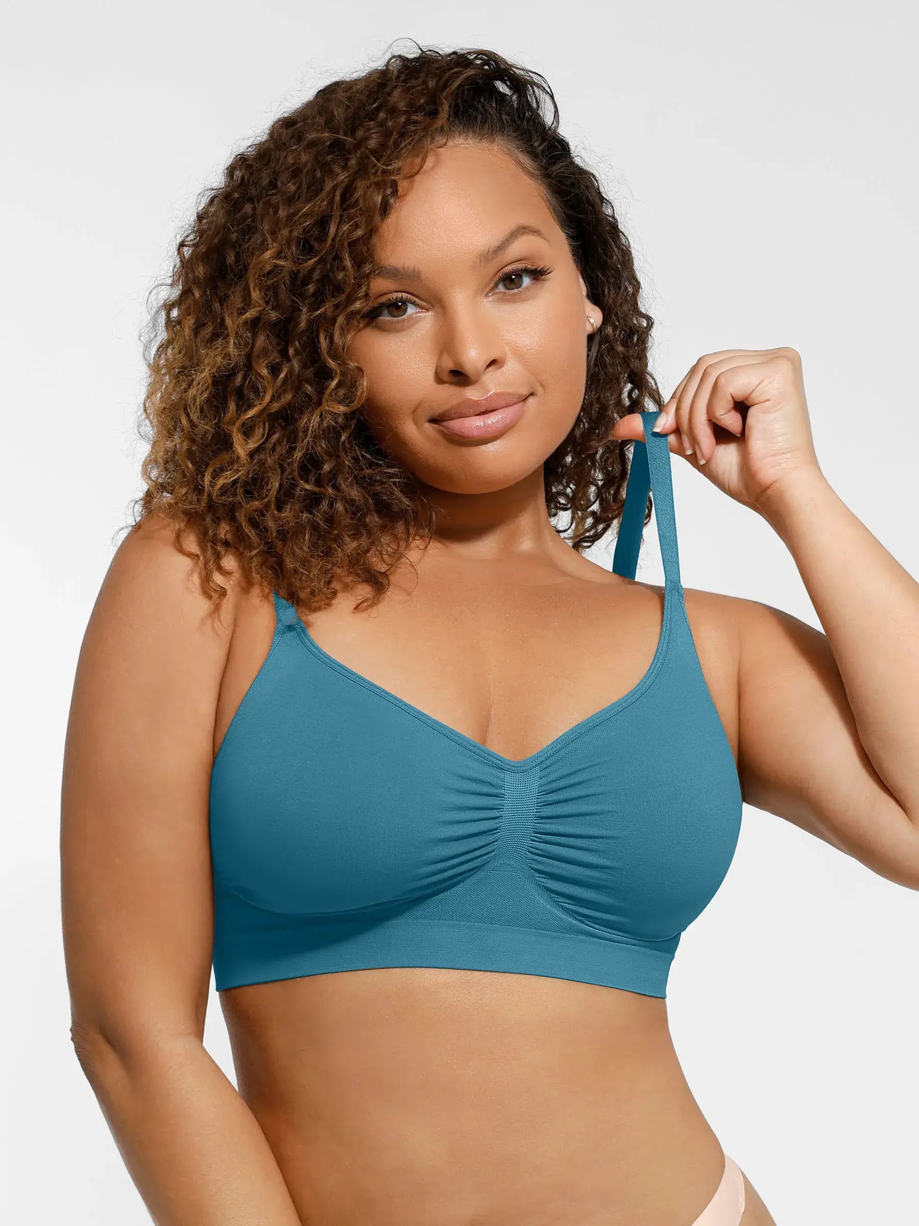 Cernoa Everyday Wireless Bra Unlined Soft Bra