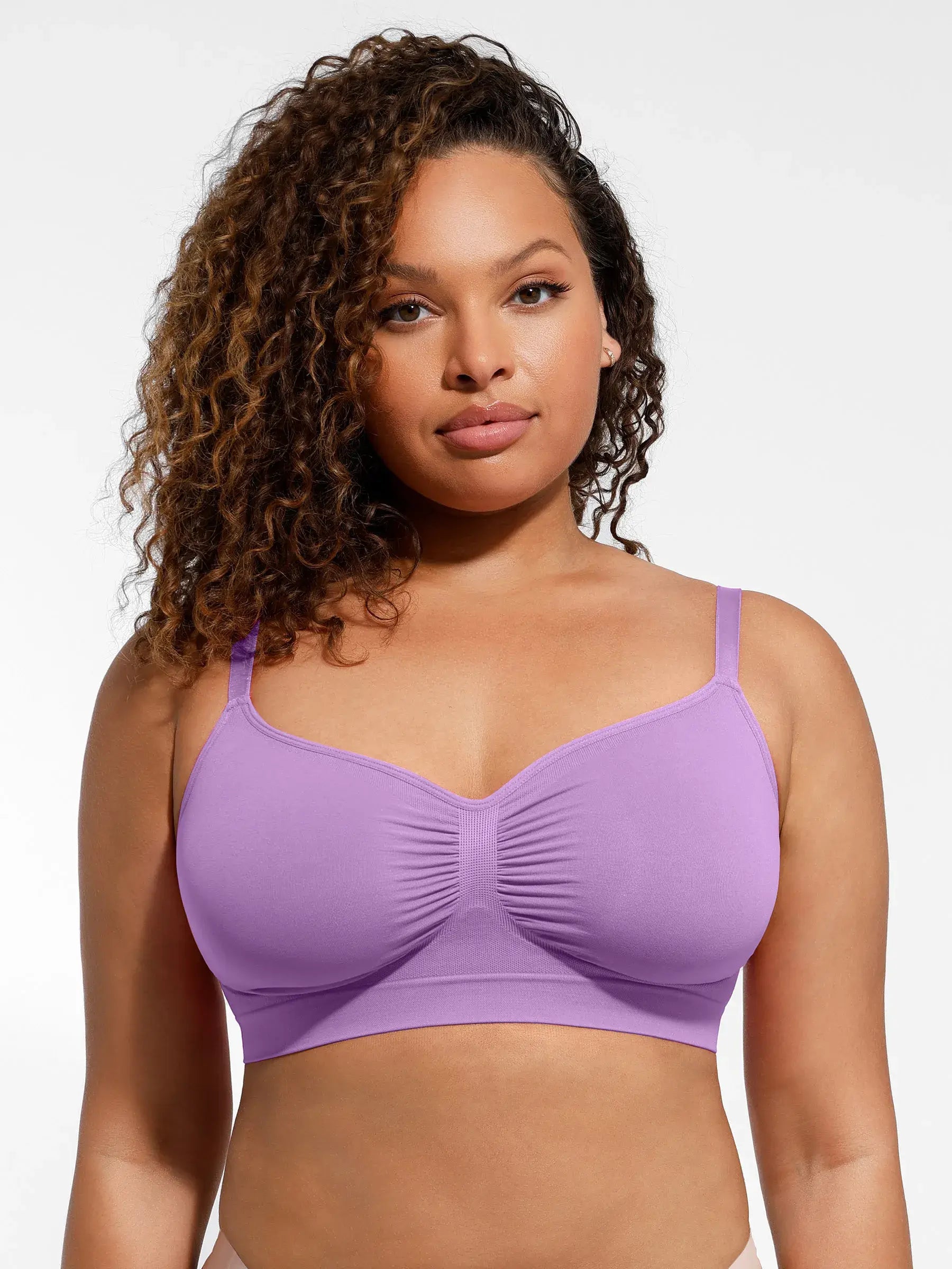 Cernoa Everyday Wireless Bra Unlined Soft Bra